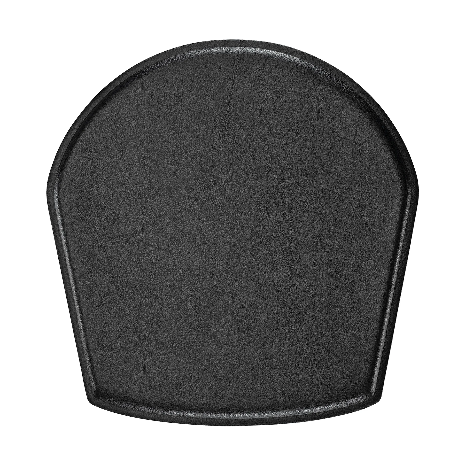 Hans K Coussin pour fauteuil/chaise de bar ZigZag Cuir collé noir