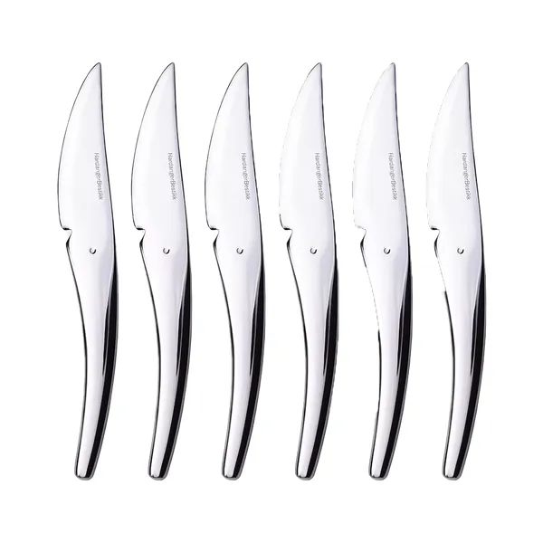 Hardanger fruktkniv 6-pack, Rostfritt stål