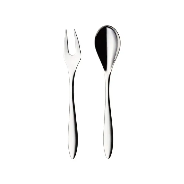 Maria serveringsset 2 delar, Rostfritt stål