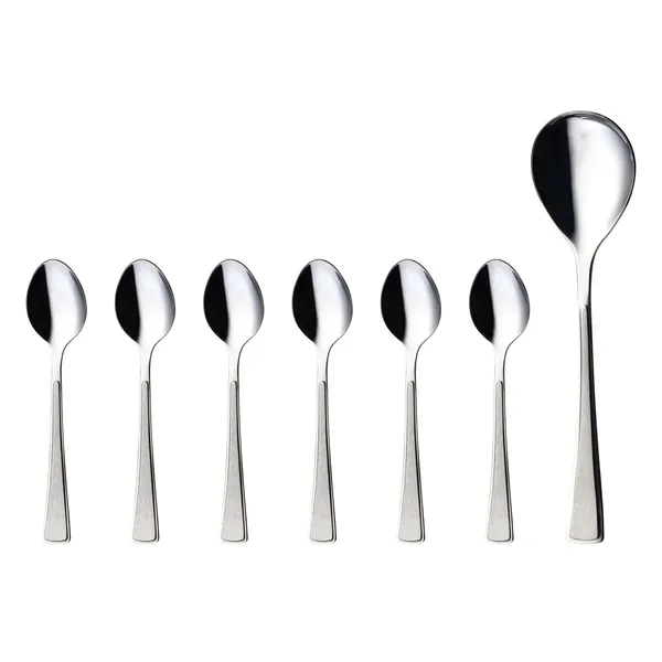 Ramona dessertset 7 delar, rostfritt stål