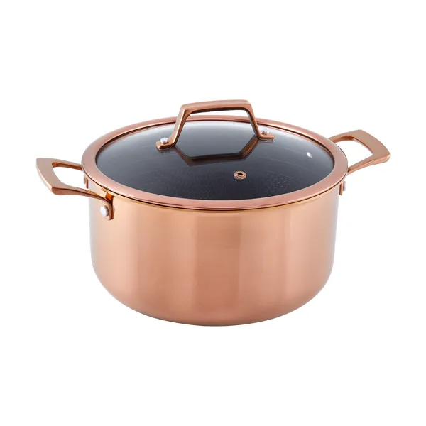 Hâws Santo gryta med lock hybrid coating 5,8 L