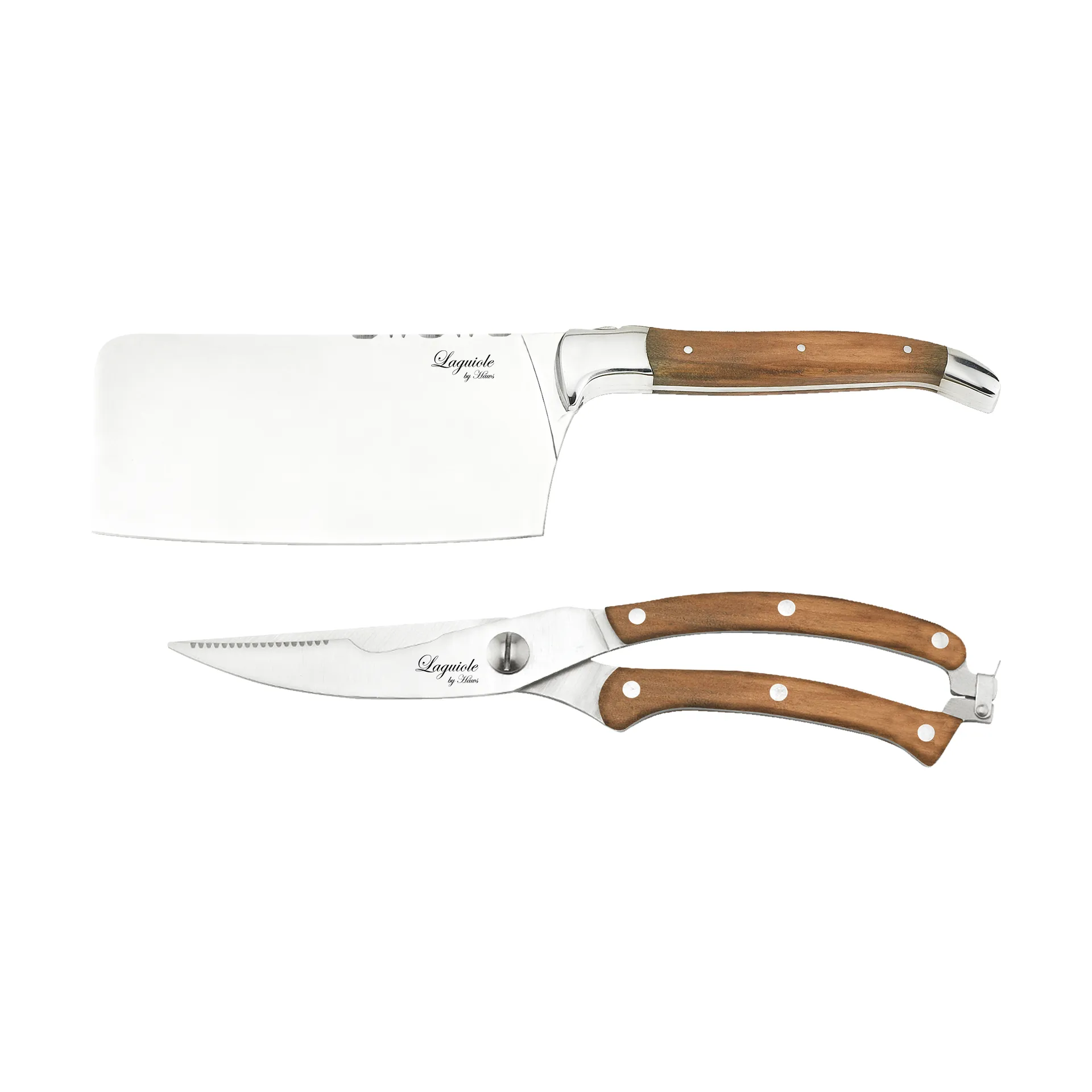 H&acirc;ws Laguiole By H&acirc;ws knivset 2-delar Olive