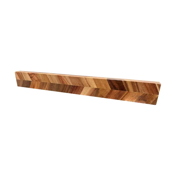 Laguiole by Hâws magnetisk knivlist 40x5x2 cm, Acacia wood Herringbone style
