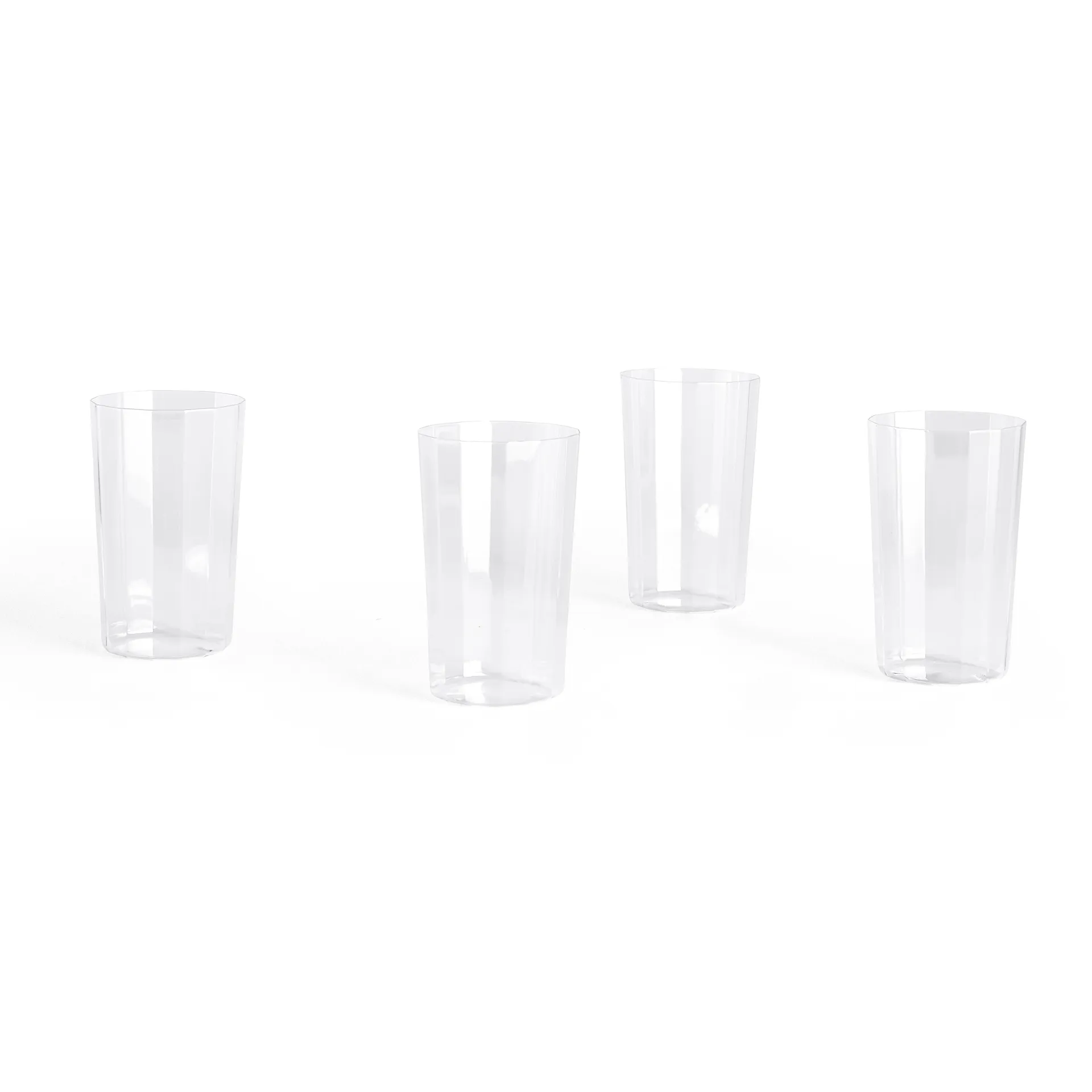HAY Angle dricksglas 4-pack Large 13 cm