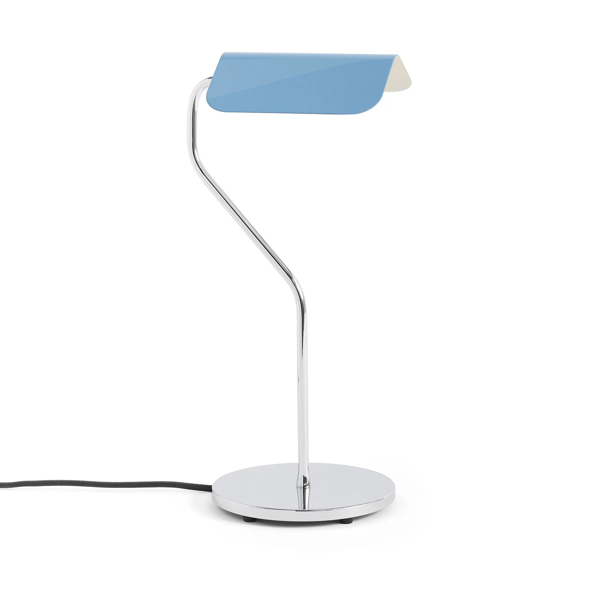 Apex bordlampe, pastellblå, højde 38 cm, E14, stål – HAY - Stue - Design - Metal - Med én lyskilde