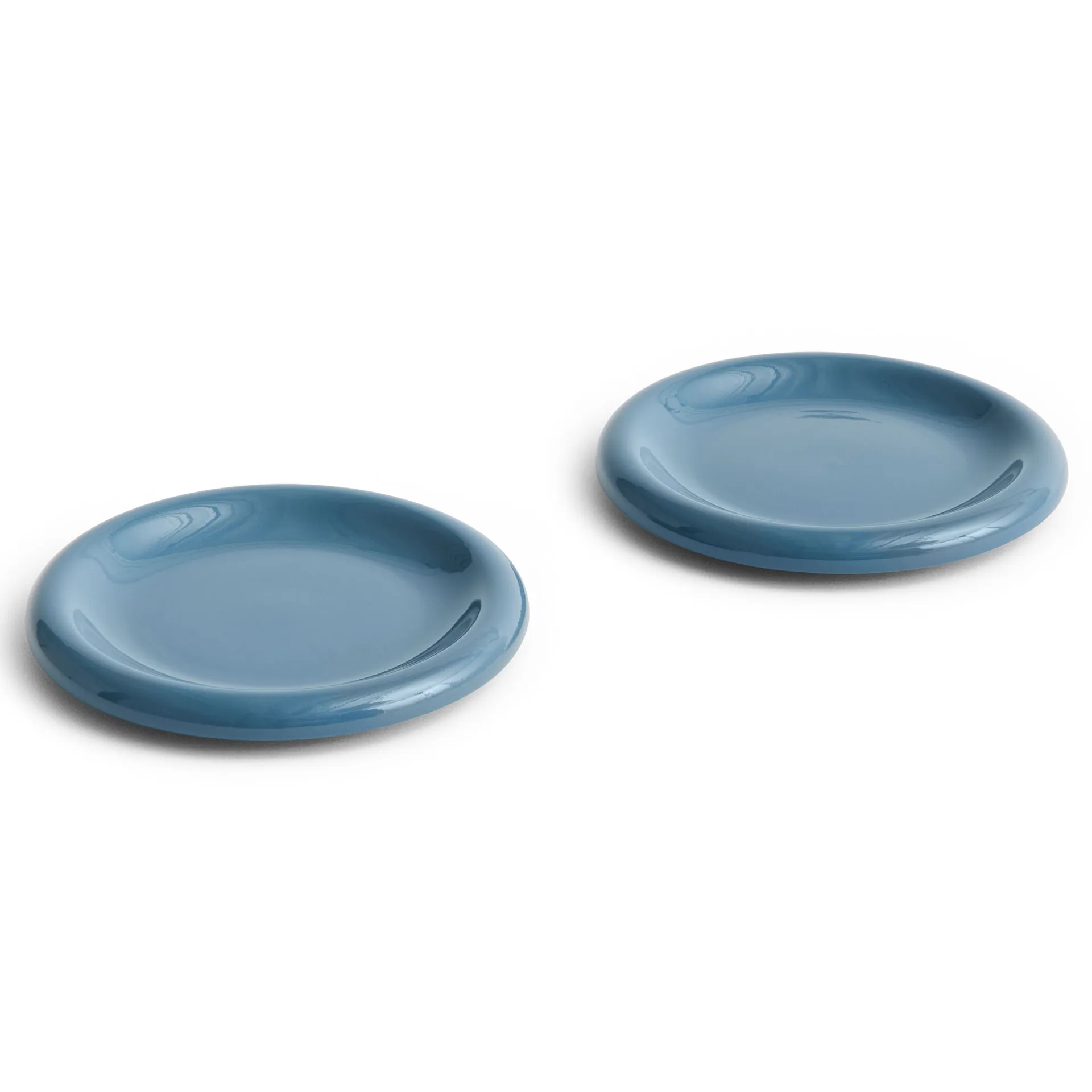 HAY Barro tallrik Dark blue, &Oslash;18 cm 2-pack