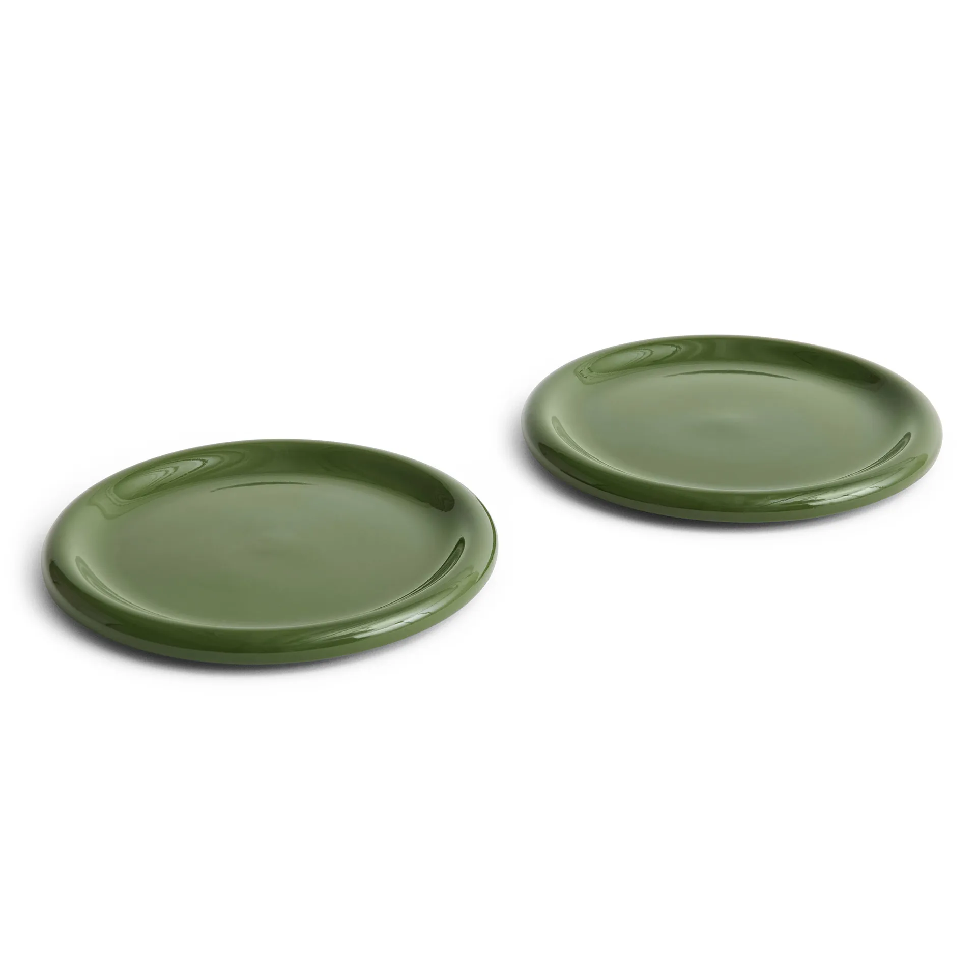 HAY Barro tallrik Green, Ø24 cm 2-pack