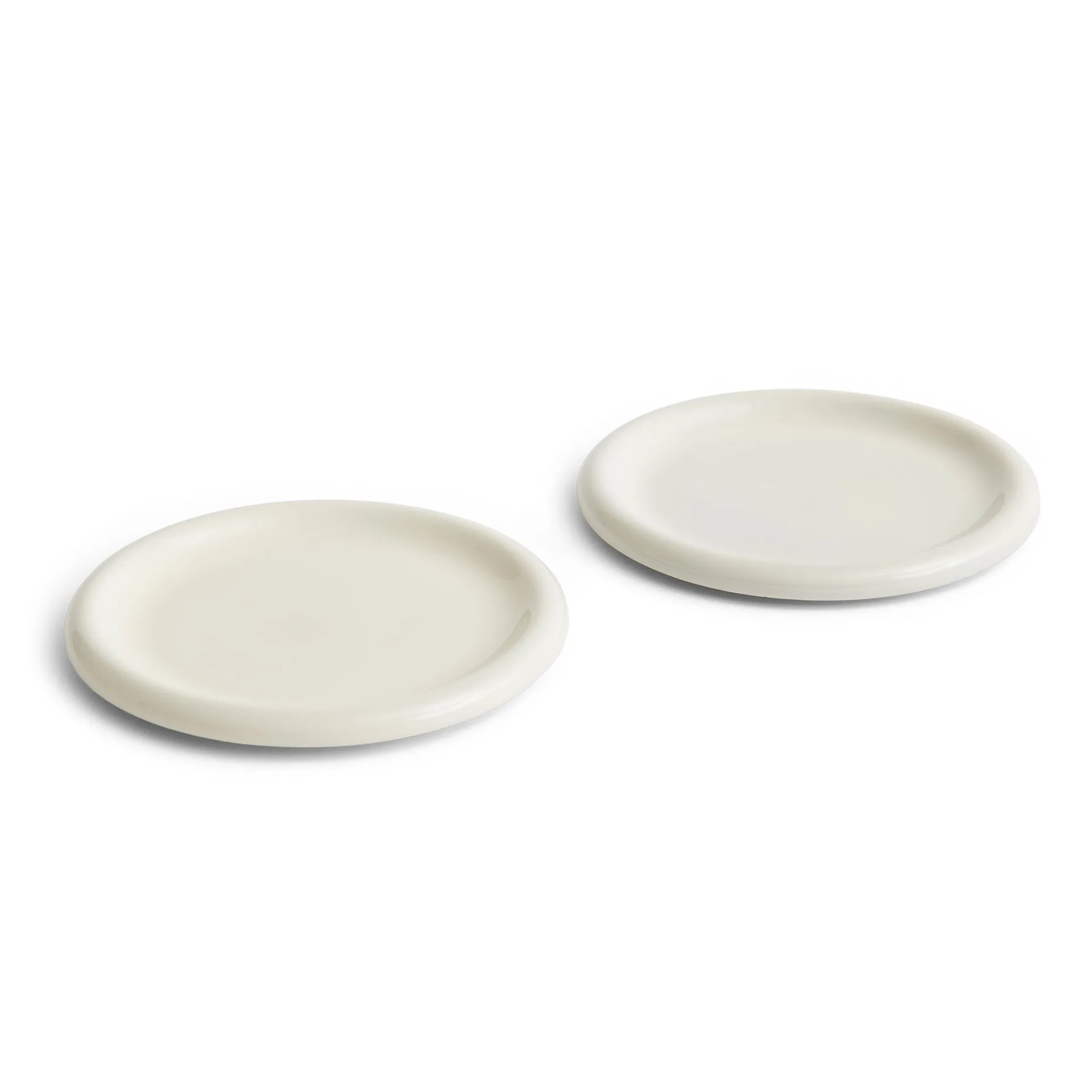 HAY Barro tallrik Off-white, &Oslash;24 cm 2-pack