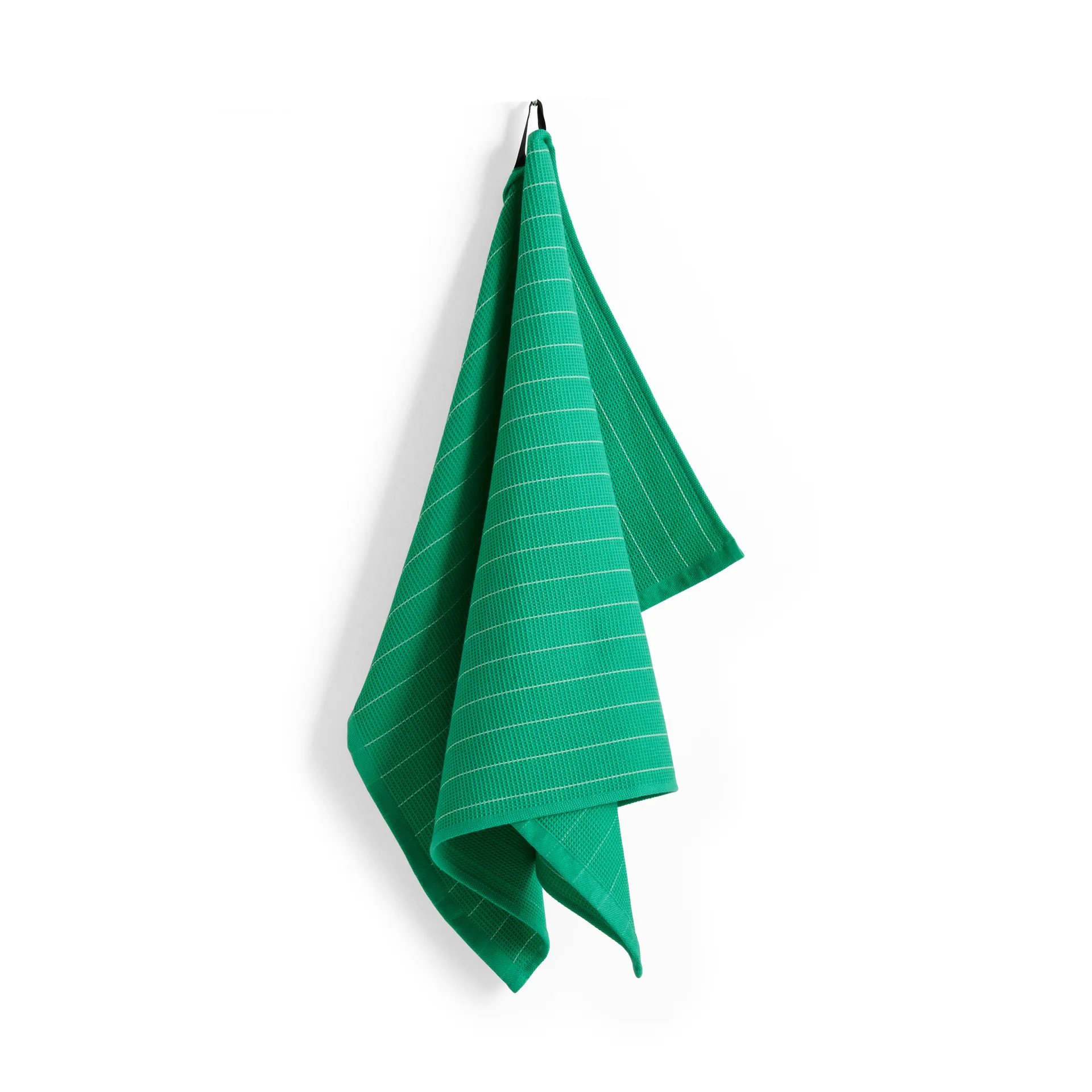 HAY Canteen viskestykke 52x80 cm Emerald pinstripe