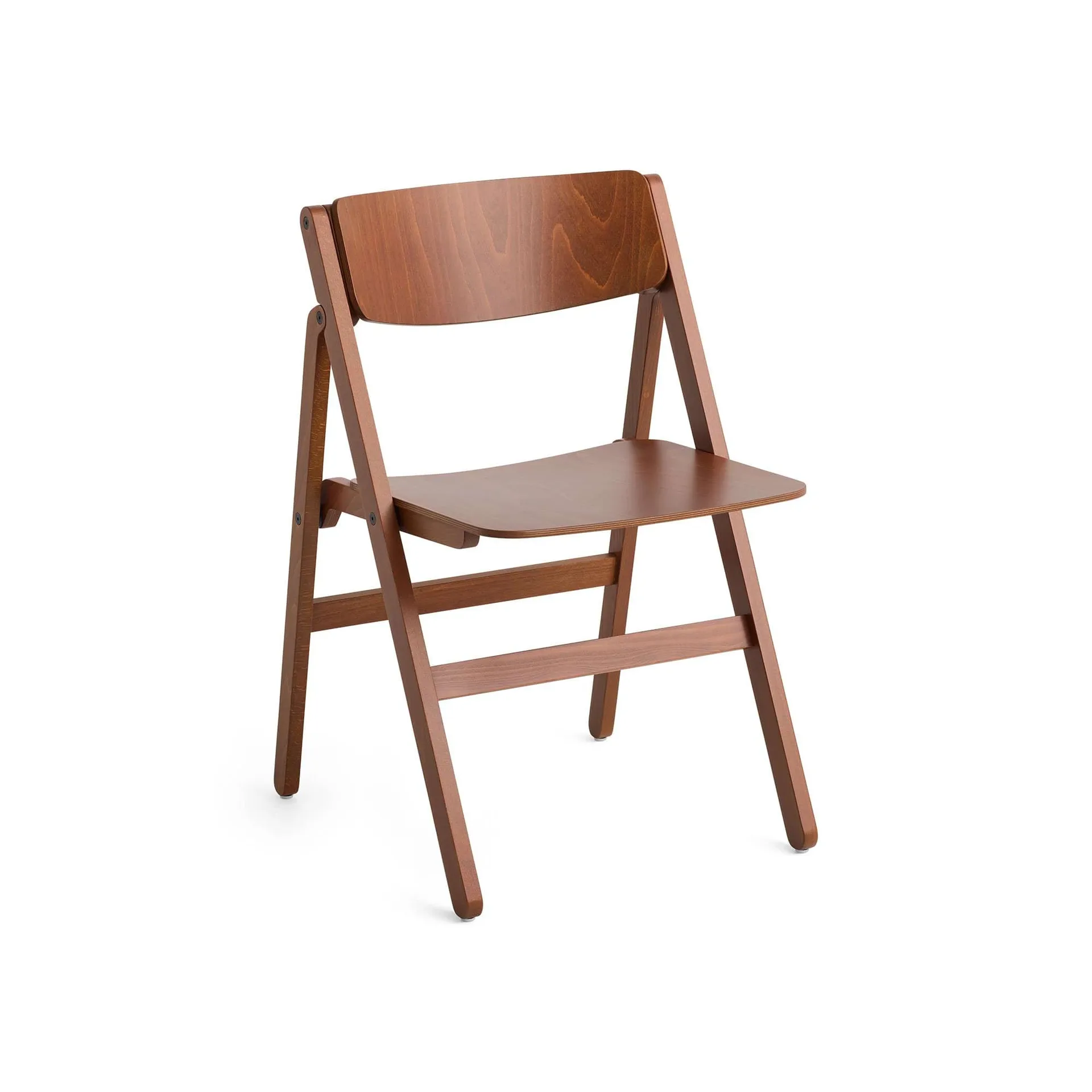 HAY Chaise Backflip Chair Bronze, hêtre laqué