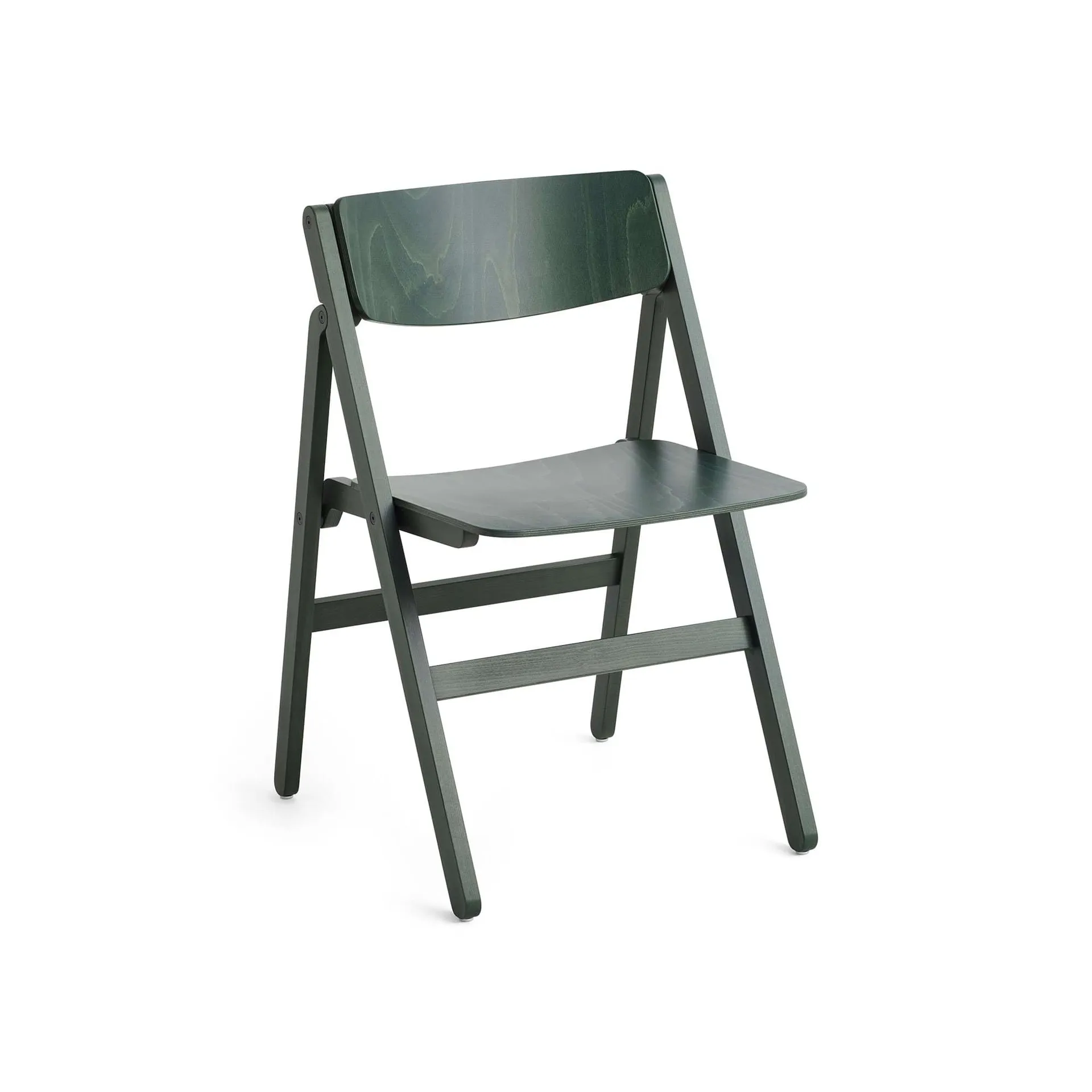 HAY Chaise Backflip Chair Cedar green, hêtre laqué