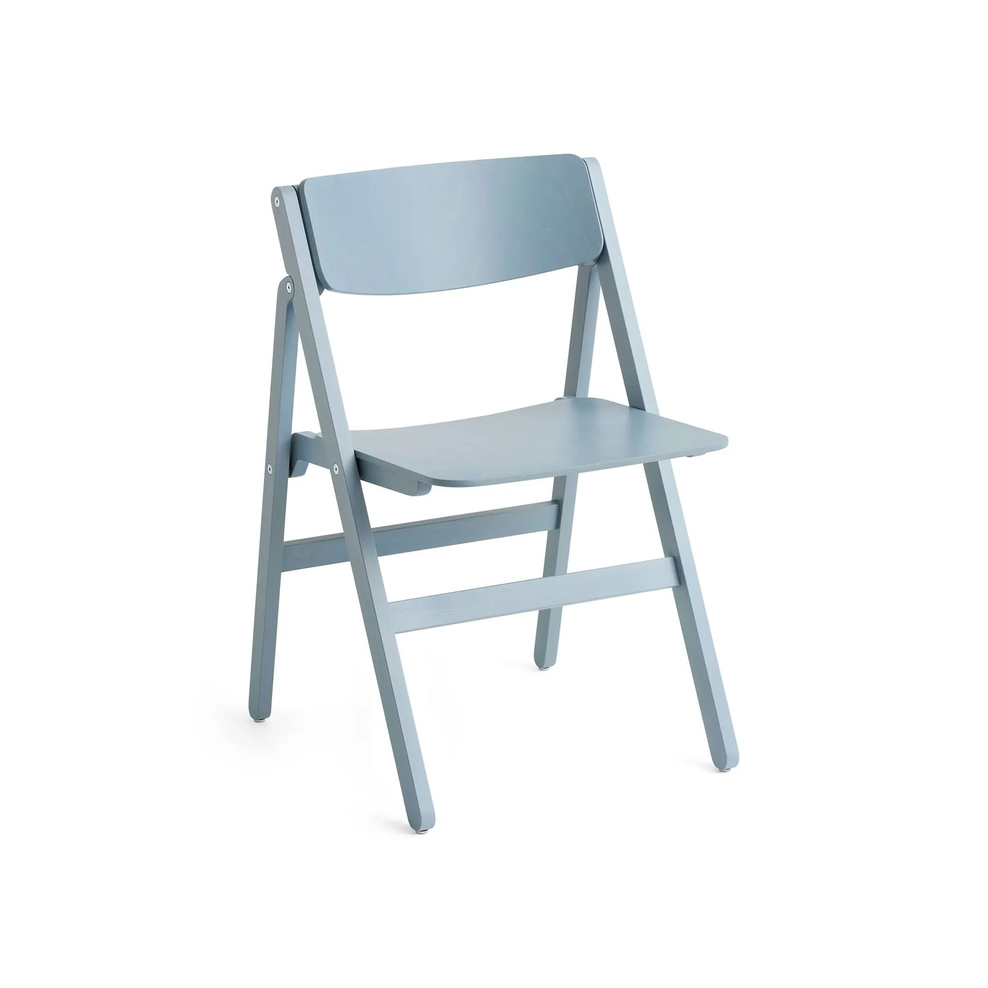 HAY Chaise Backflip Chair Cloud blue, hêtre laqué