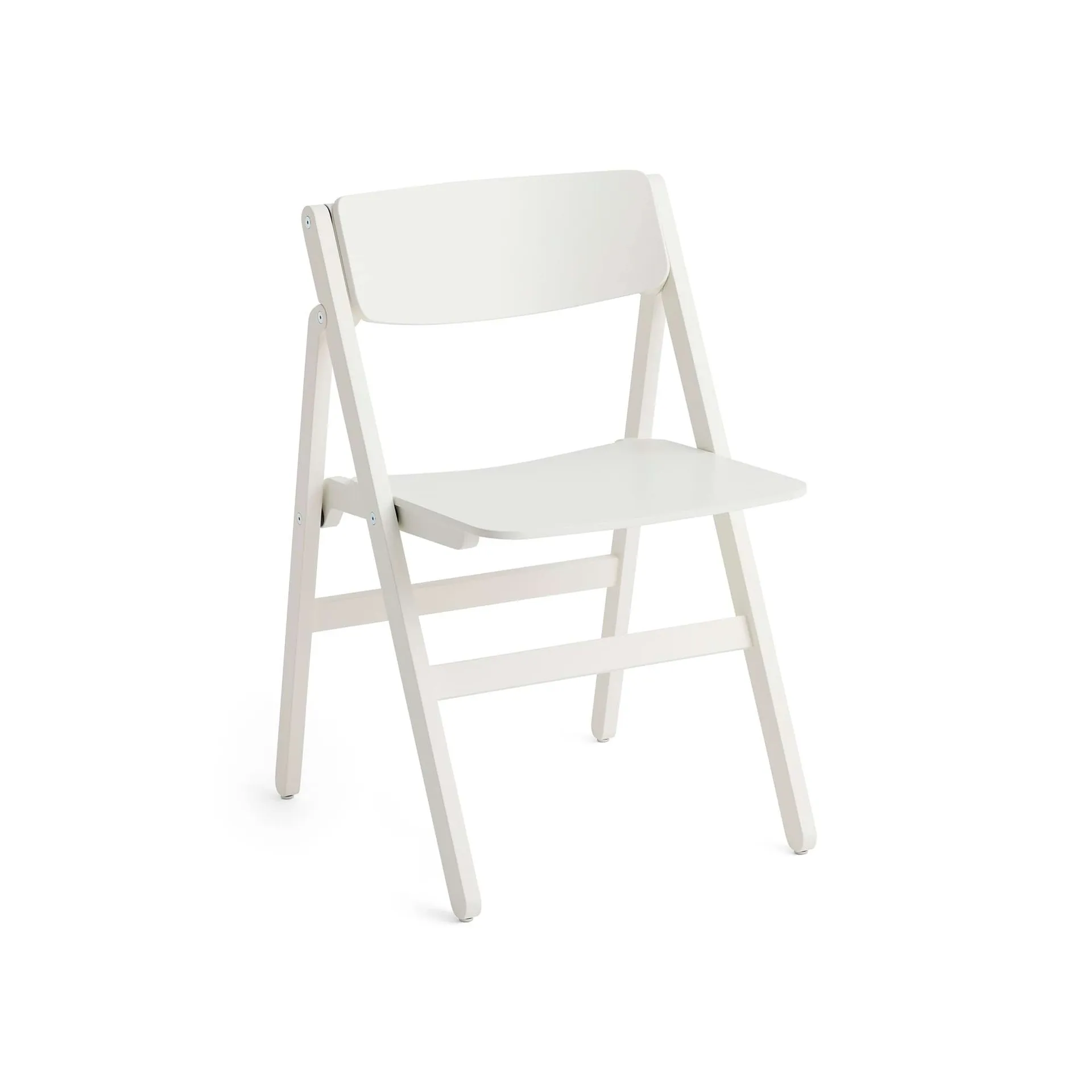 HAY Chaise Backflip Chair Cream white, hêtre laqué