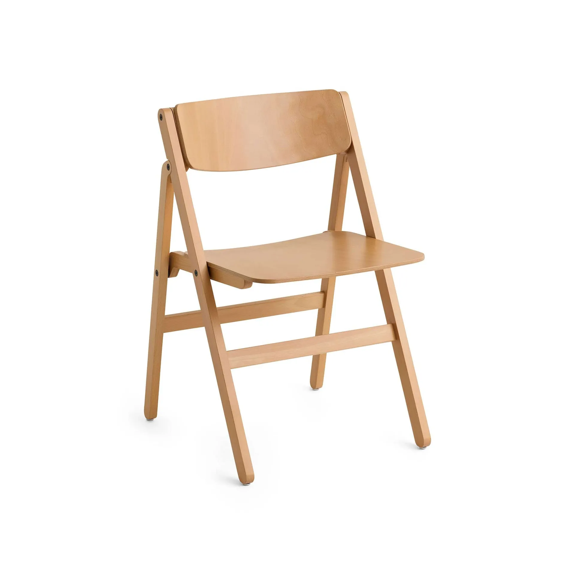 HAY Chaise Backflip Chair Golden, hêtre laqué