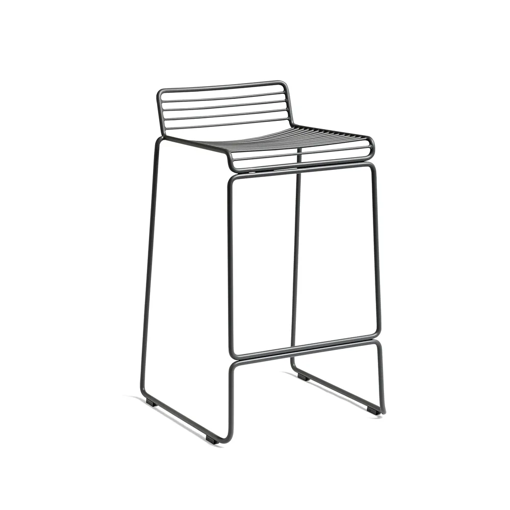 HAY Chaise de bar Hee Asphalt grey