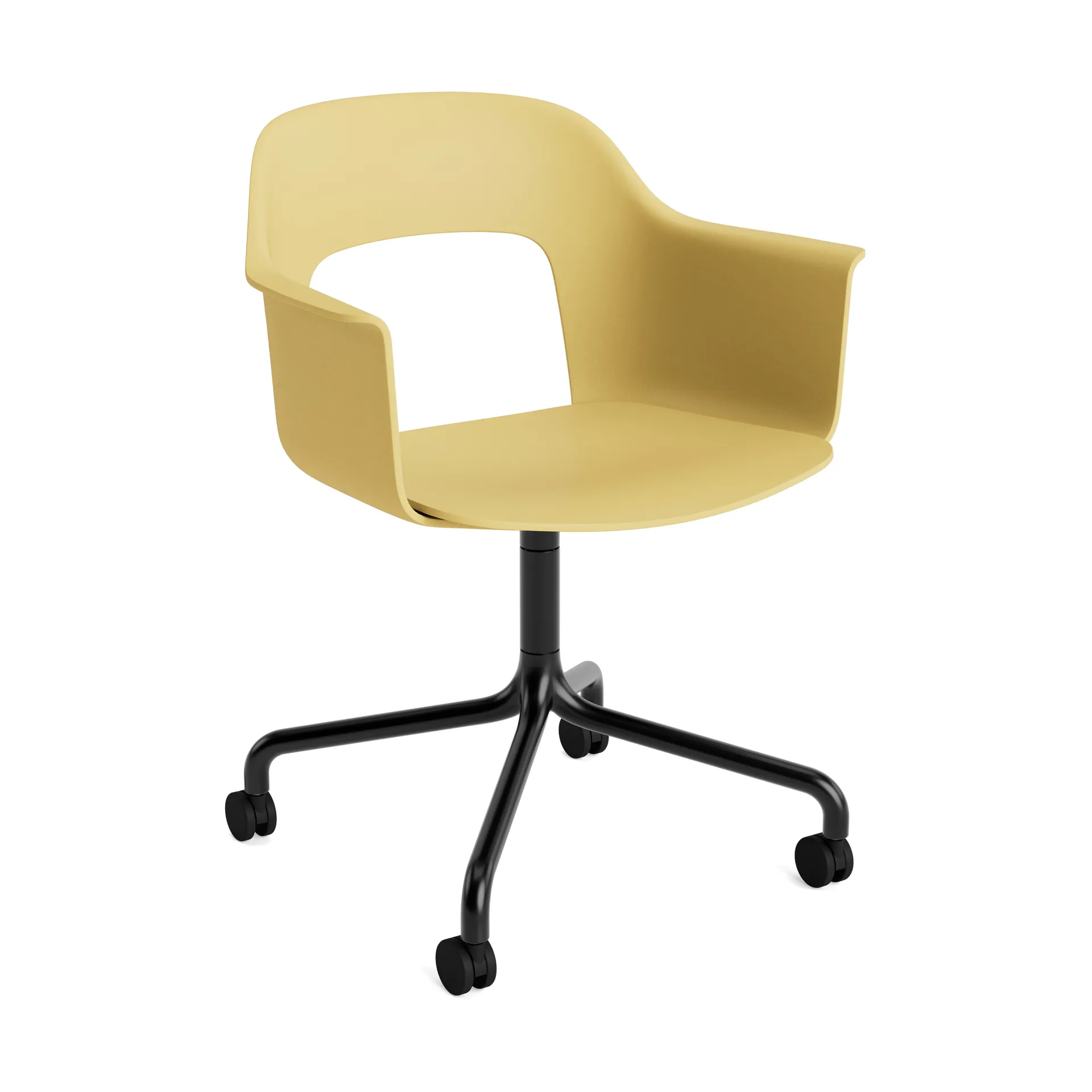 HAY Chaise Layout Armchair 261 Biscotti-black