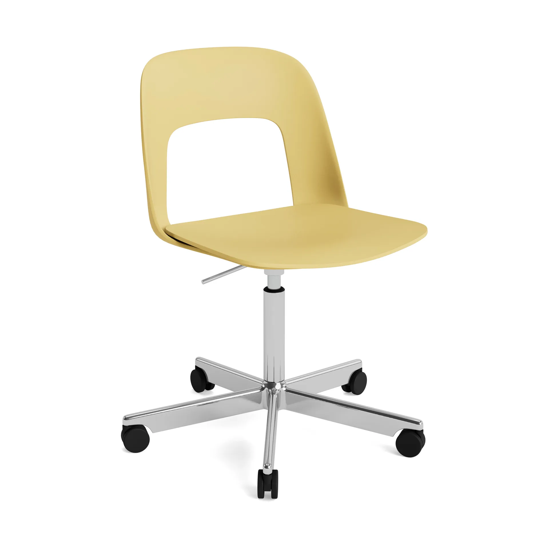 HAY Chaise Layout Chair 141 Biscotti-aluminium poli