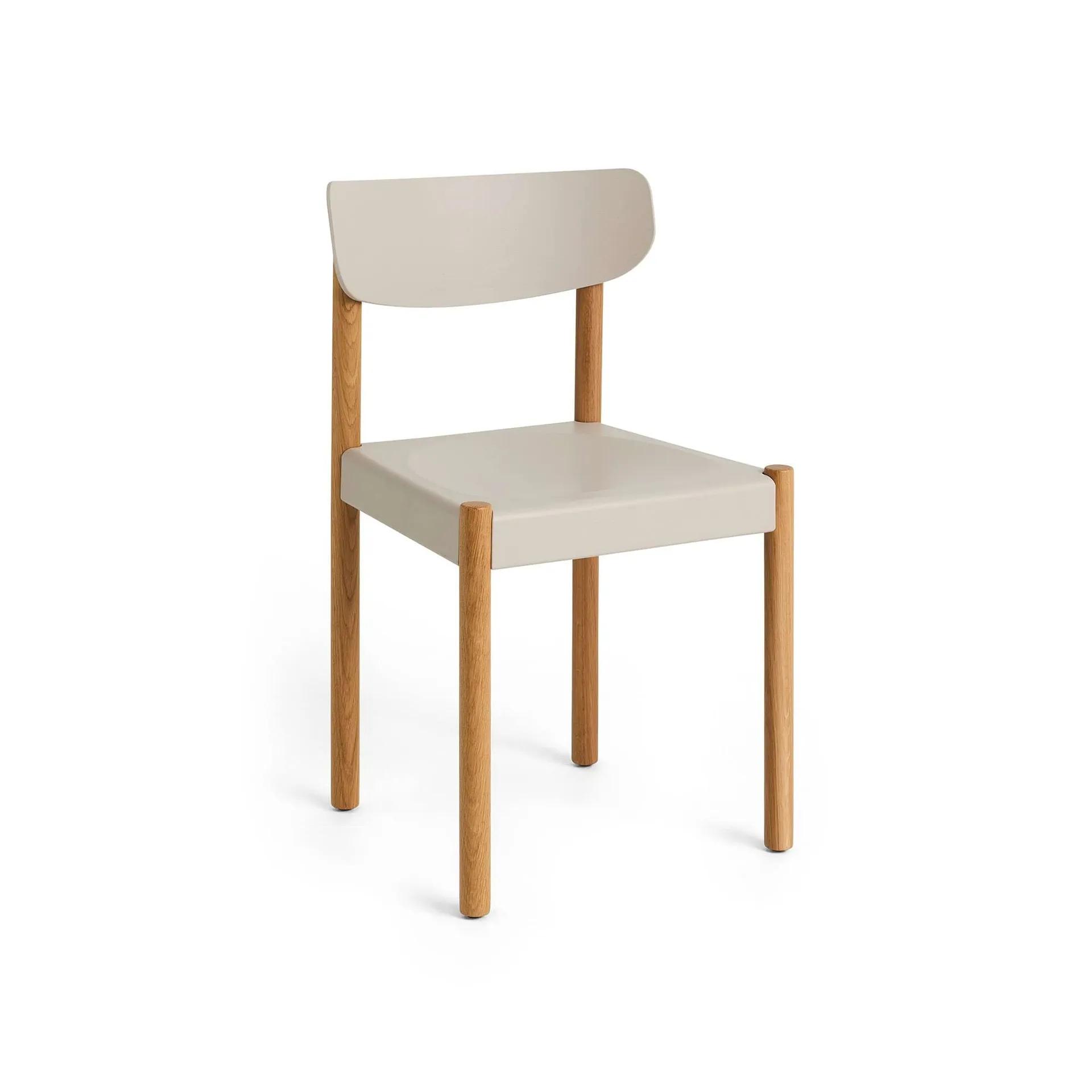 HAY Chaise Pack Chair 10 Chêne huilé-chalk grey
