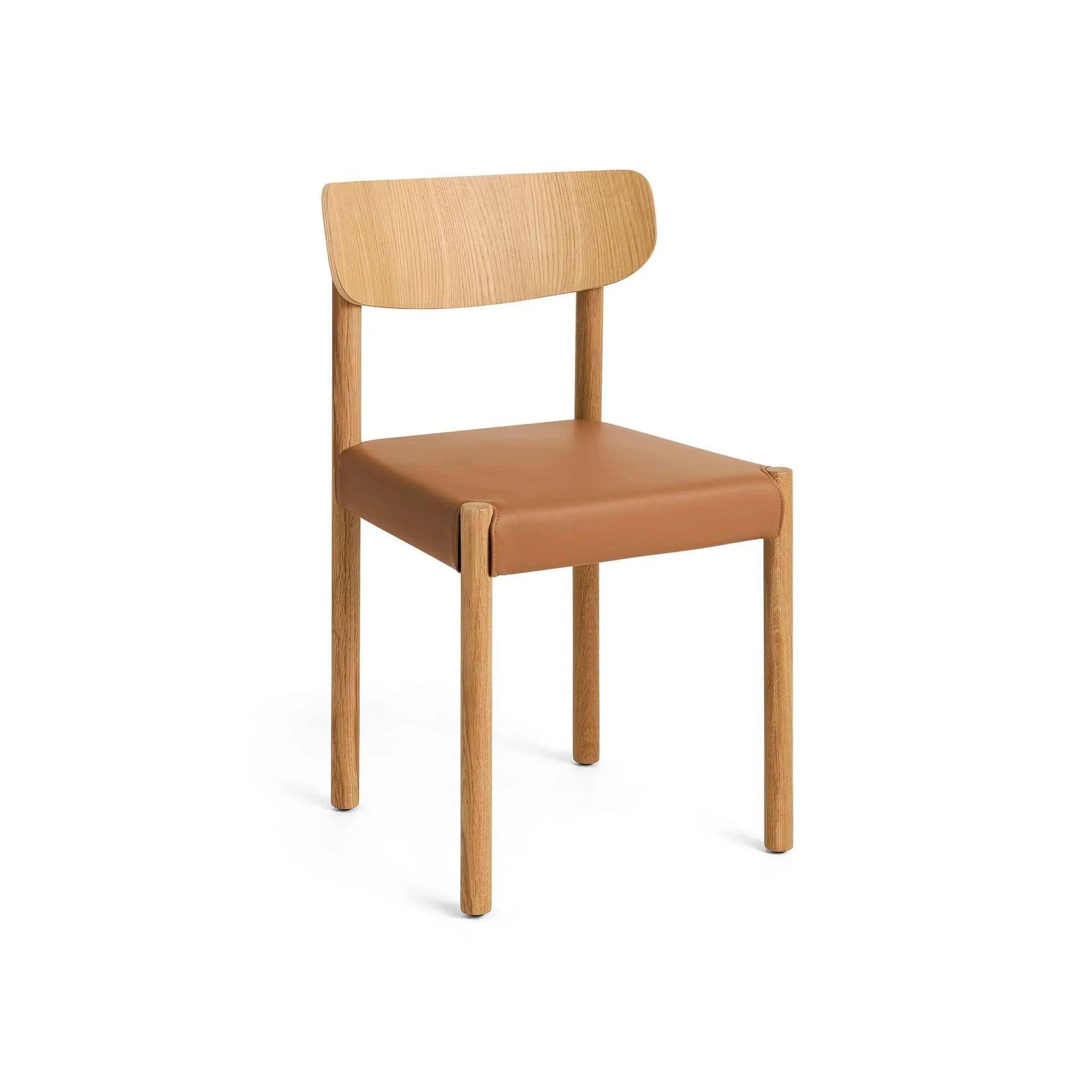 HAY Chaise Pack Chair 11 Chêne huilé-Grano cognac