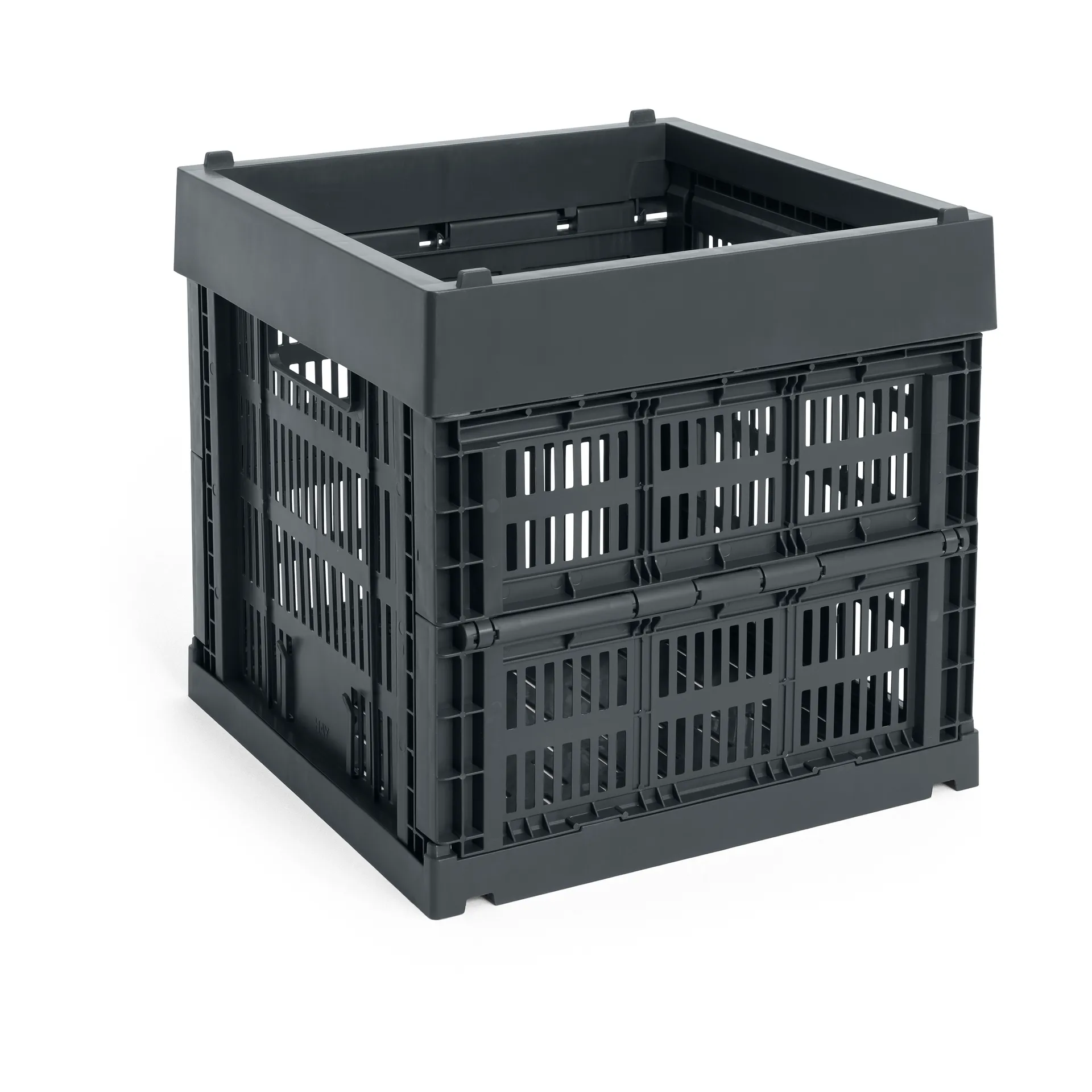 HAY Colour Crate Cube 29,5x29,5 cm Charcoal