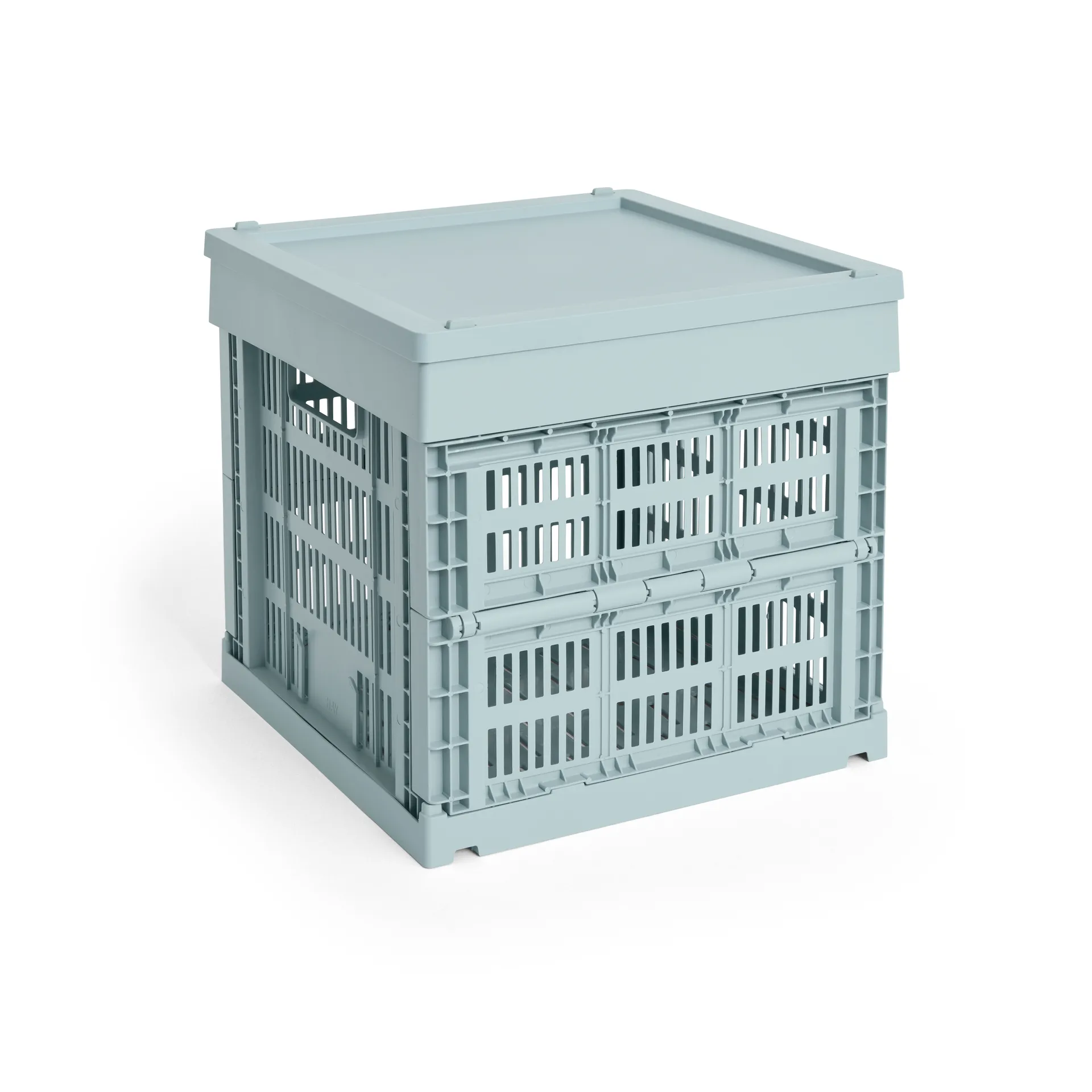 HAY Colour Crate Cube 29,5x29,5 cm Dusty blue