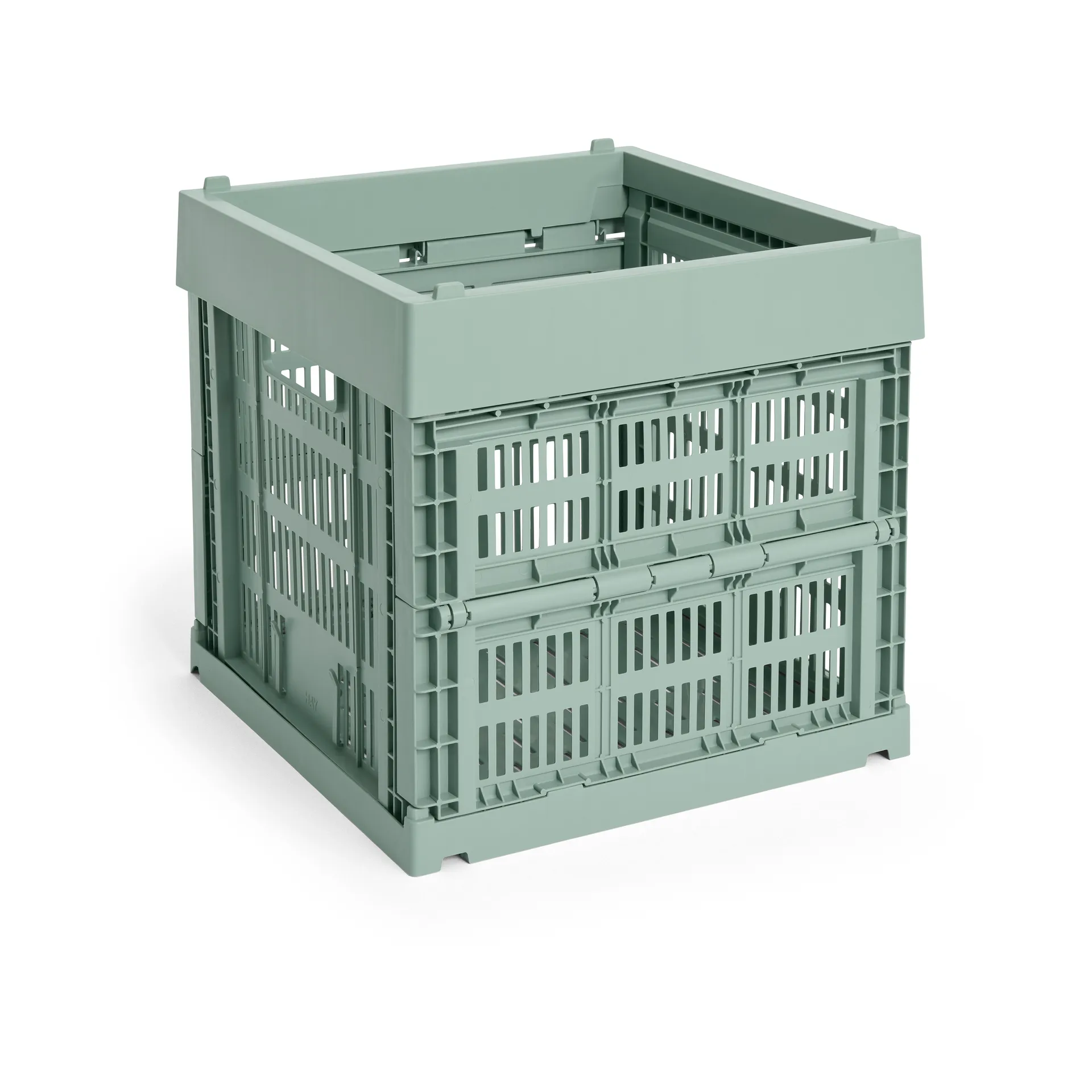 HAY Colour Crate Cube 29,5x29,5 cm Sage green