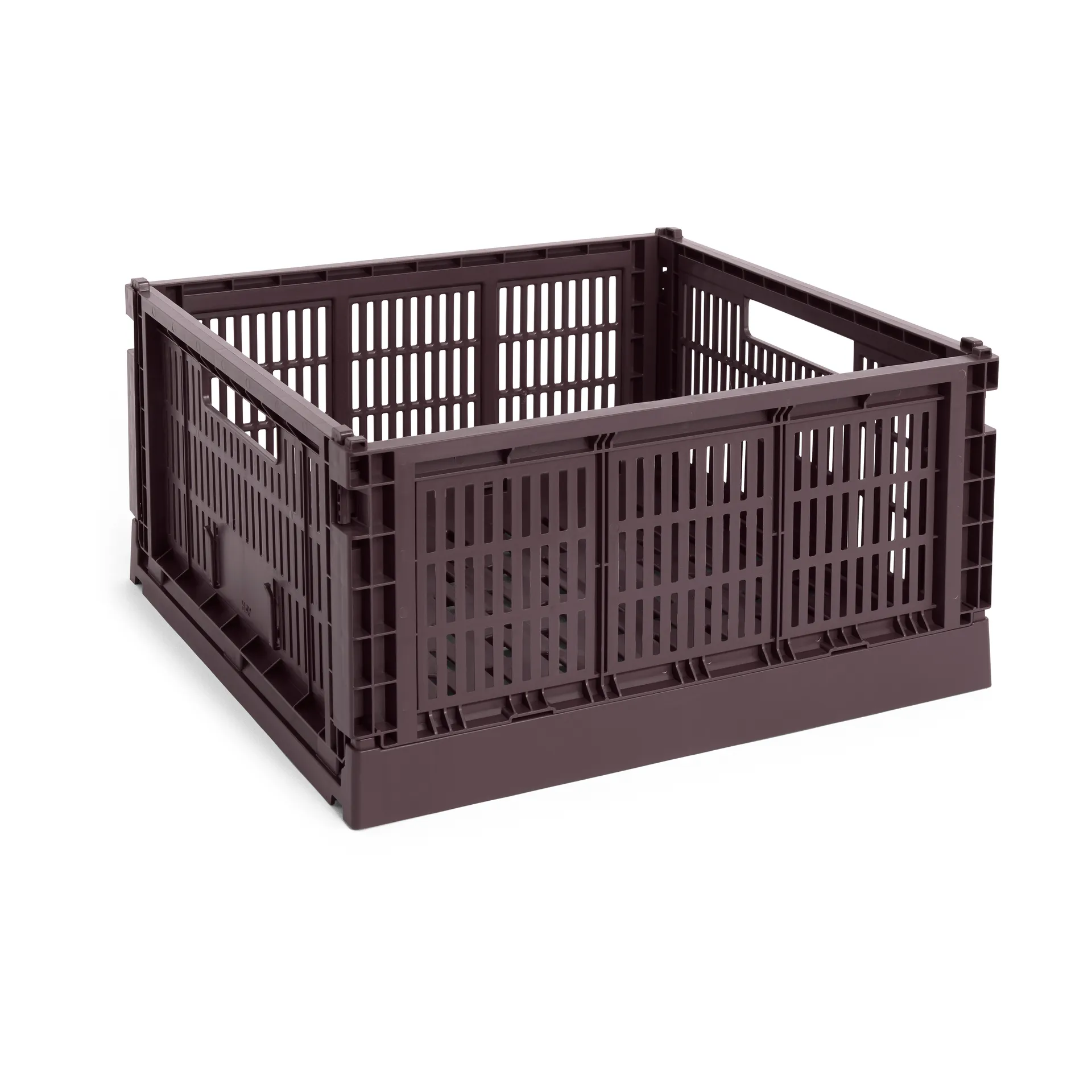 HAY Colour Crate L Square cm Bordeaux