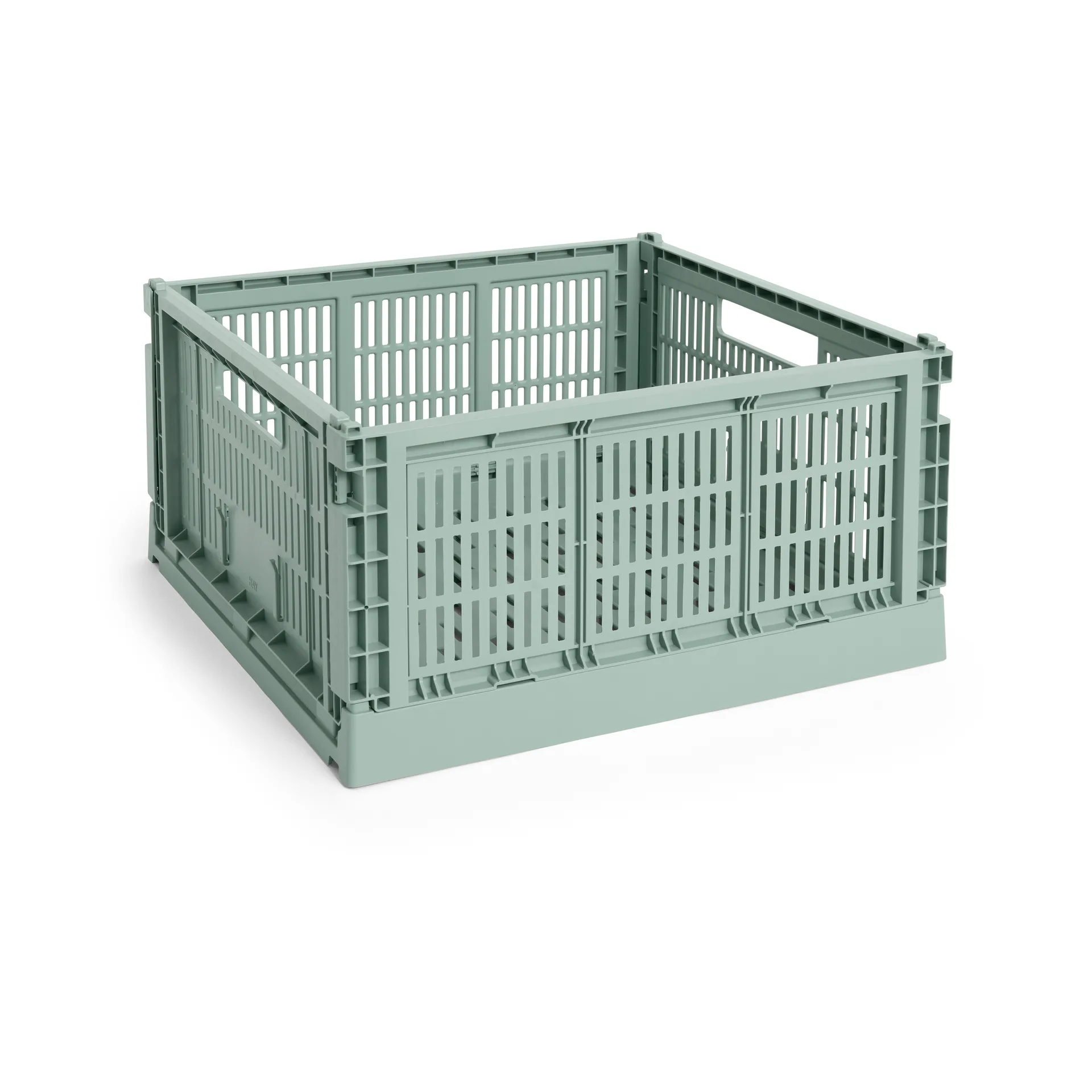 HAY Colour Crate L Square cm Sage green