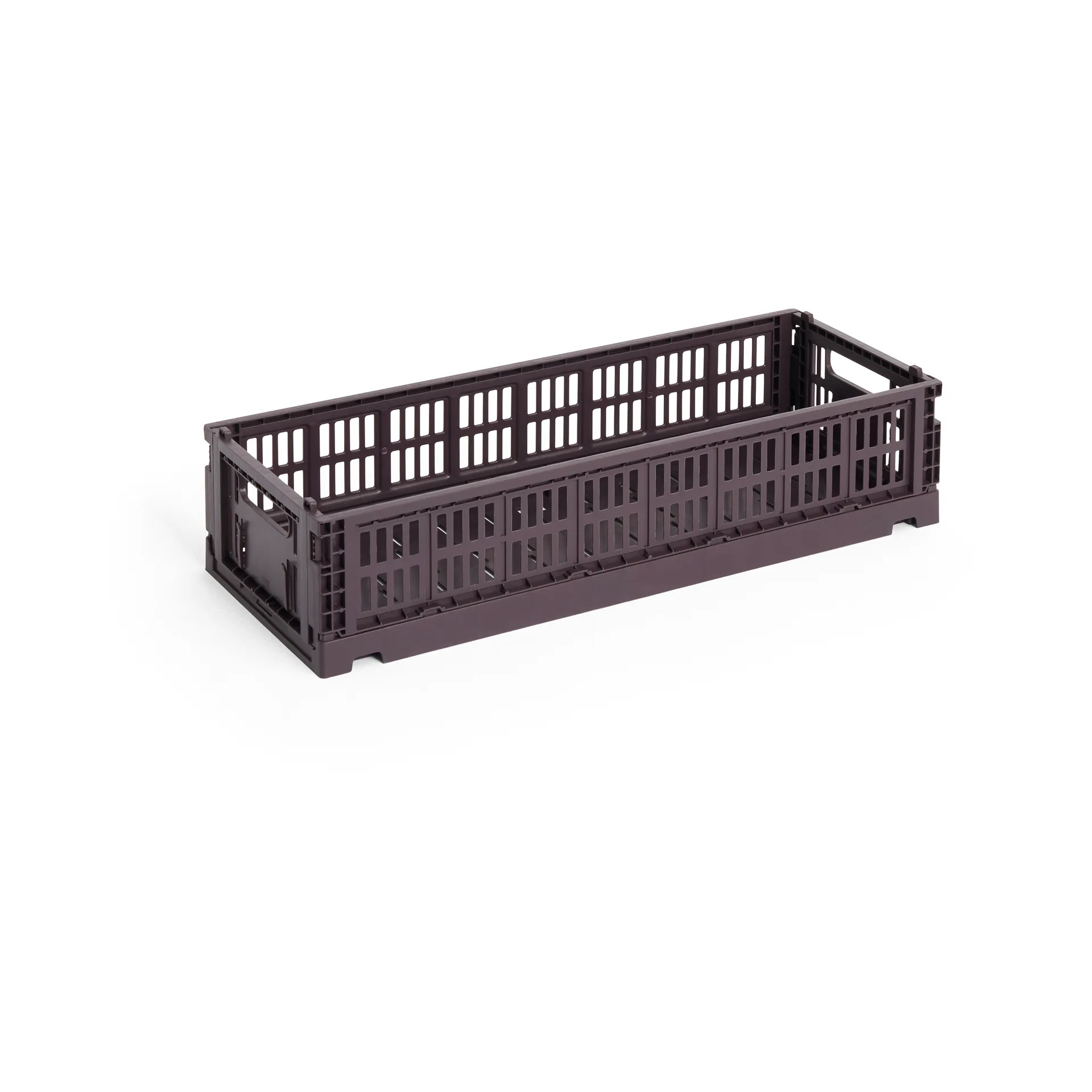 HAY Colour Crate Mini Oblong ,5 cm Bordeaux