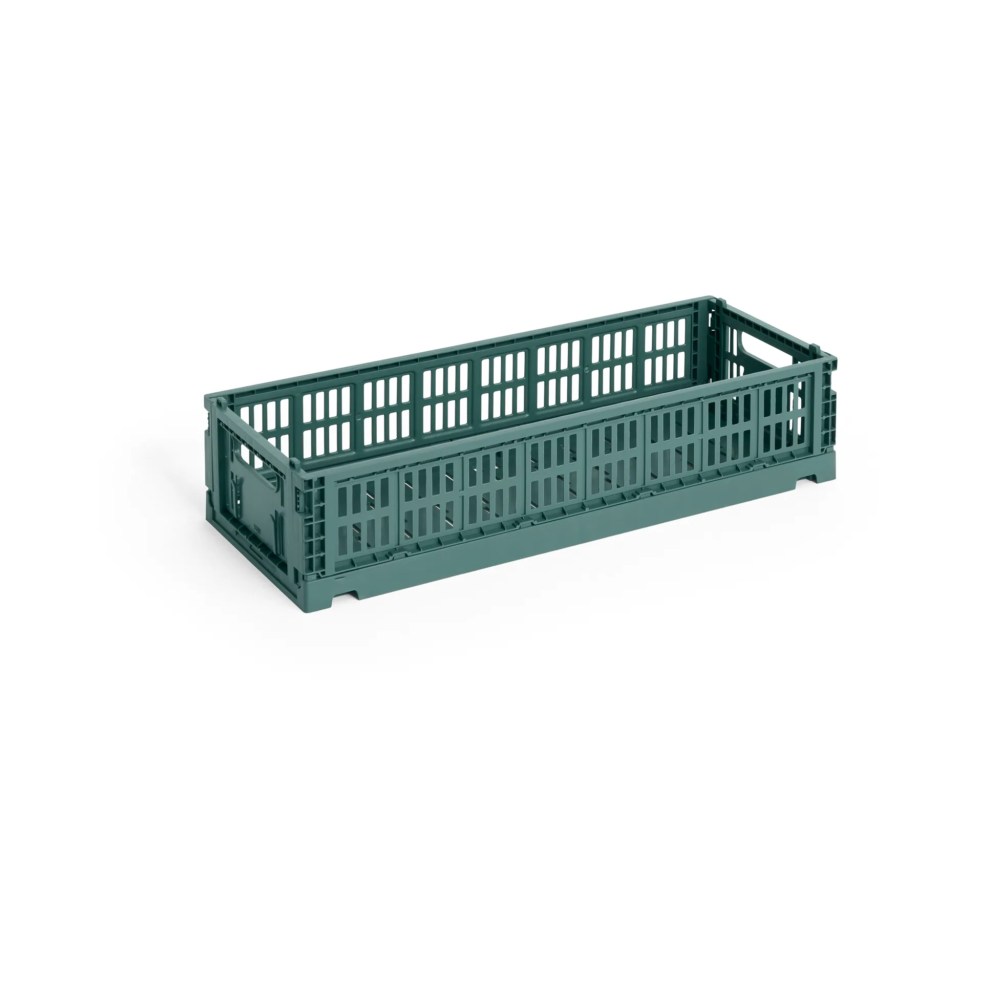 HAY Colour Crate Mini Oblong ,5 cm Dark green