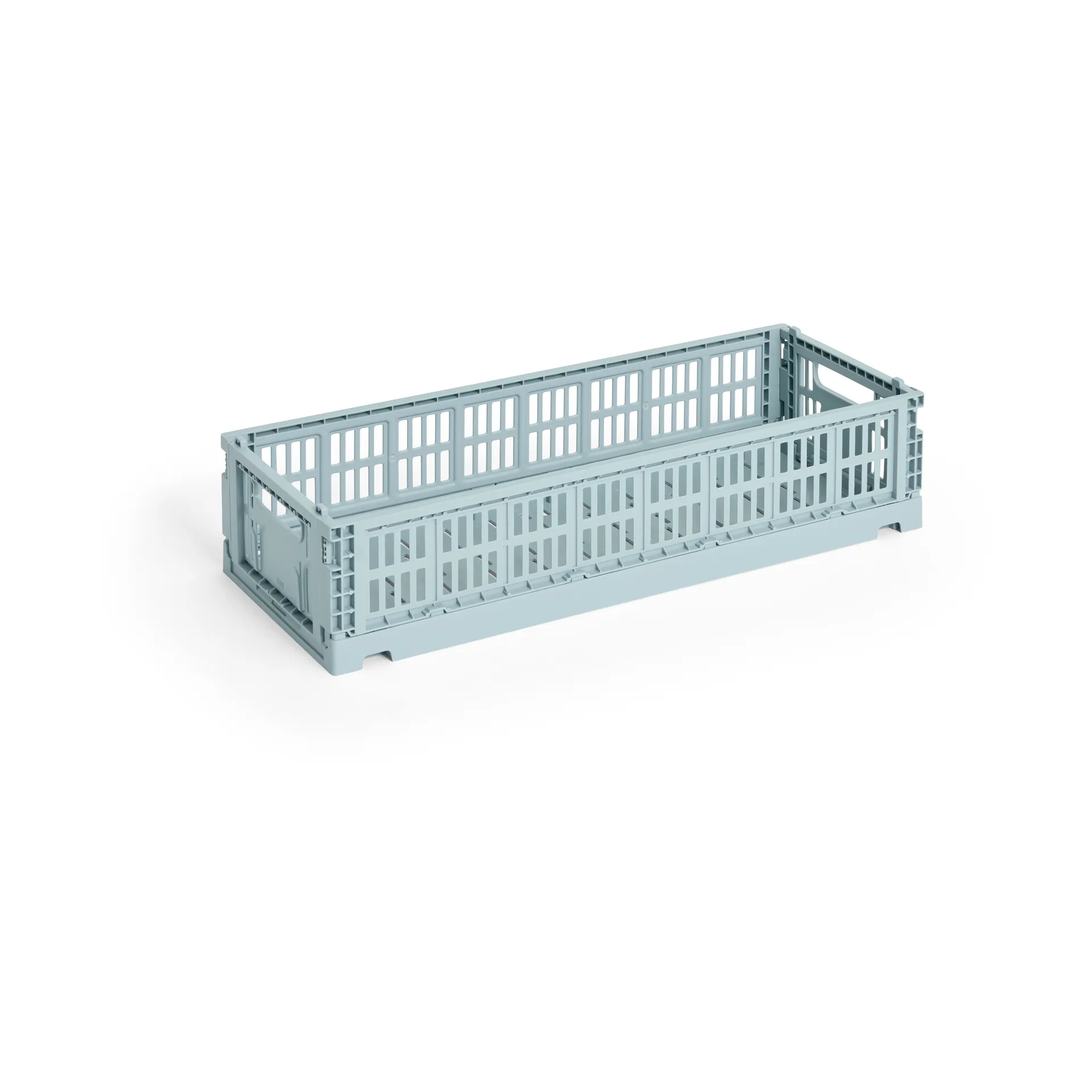 HAY Colour Crate Mini Oblong ,5 cm Dusty blue