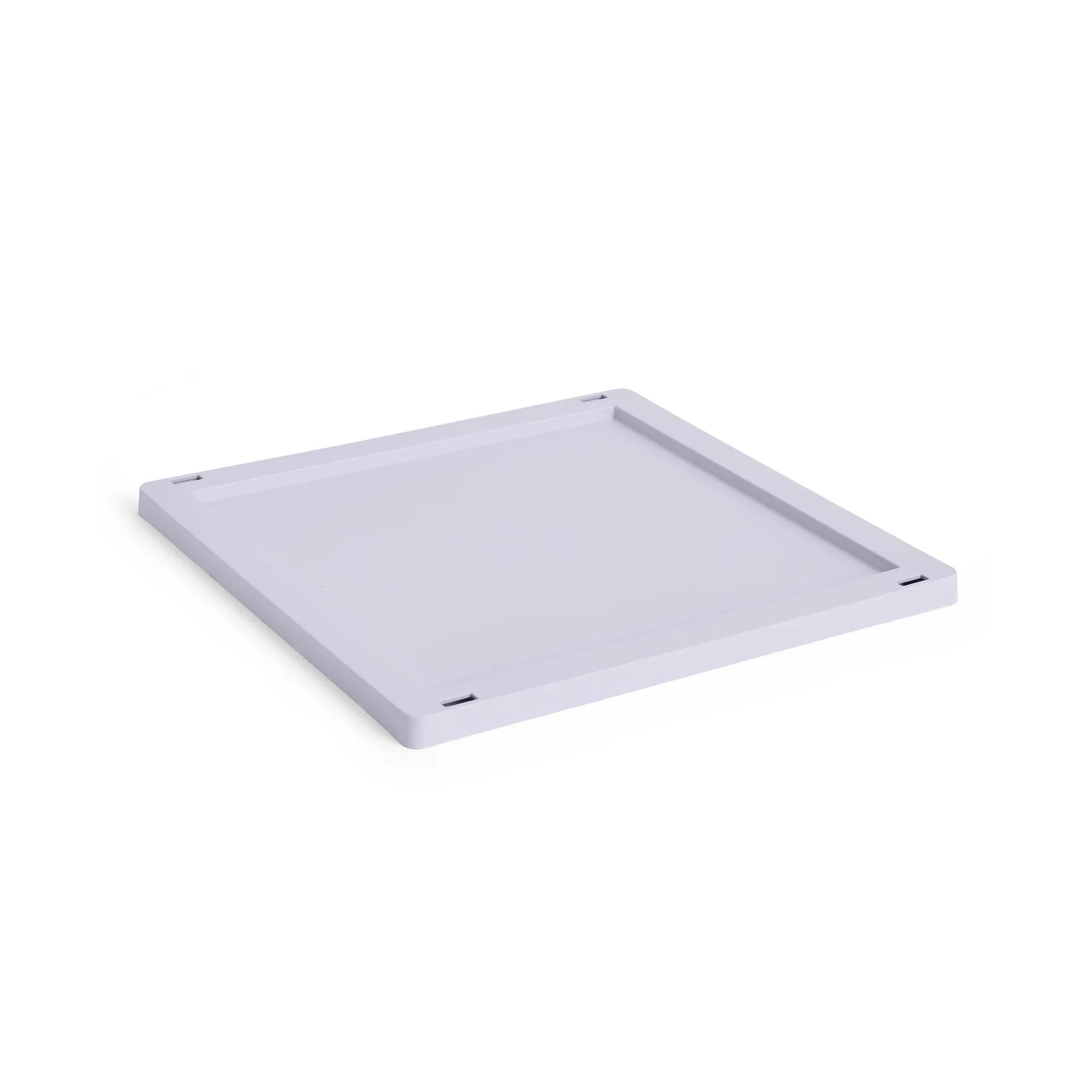 HAY Colour Crate Square/Cube lock plastic medium Lavender