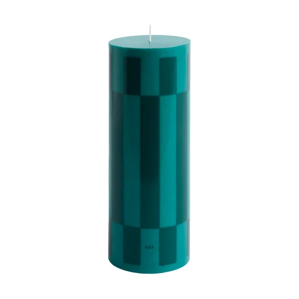 Column Candle blockljus large 25 cm, Green
