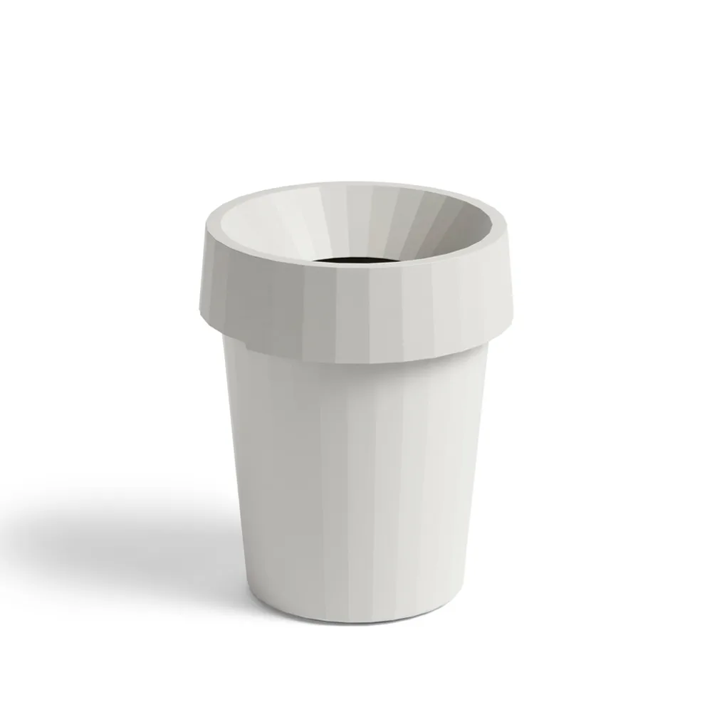 HAY Corbeille à papier Shade offwhite, 14 l