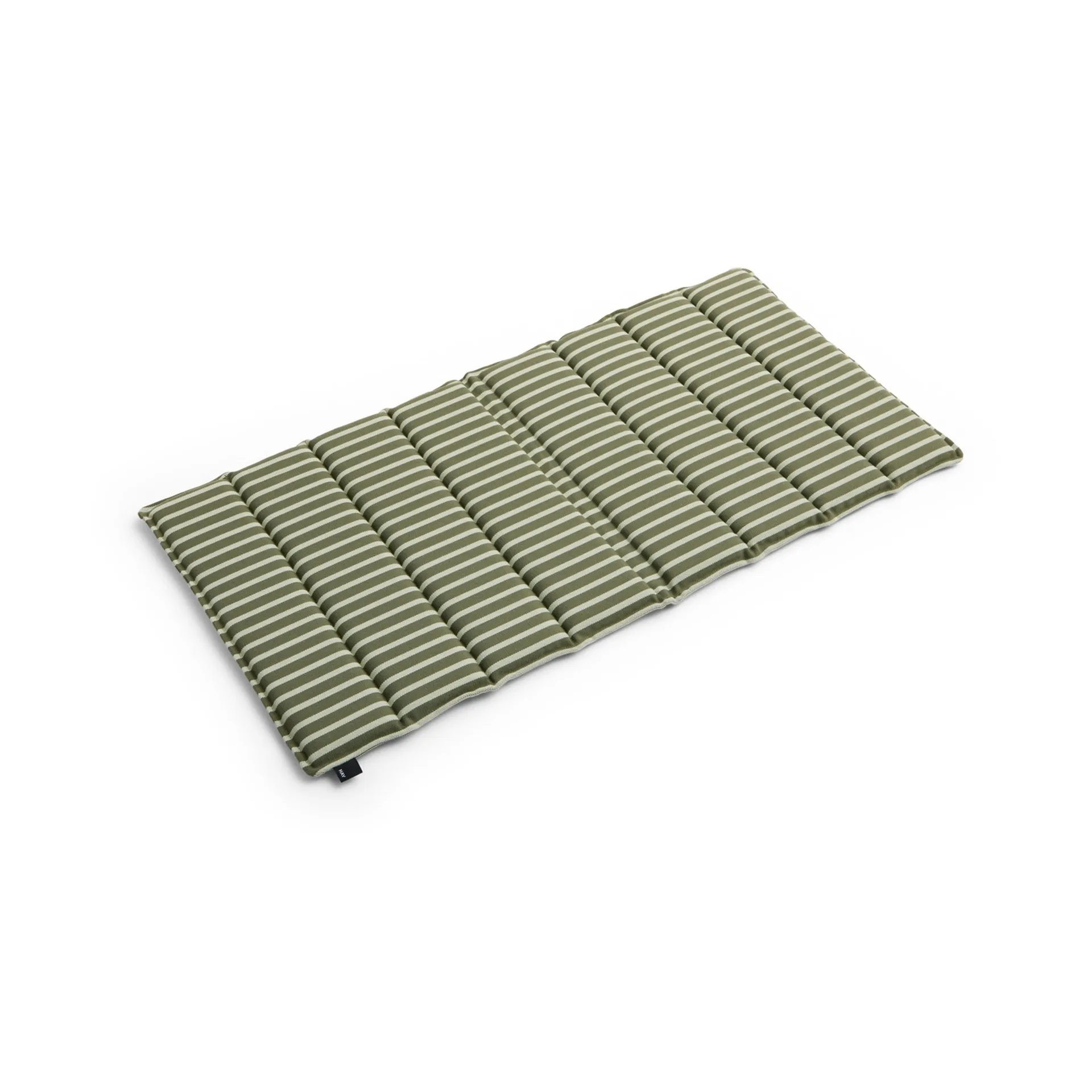 HAY Coussin d’assise Terrazza Folding Olive bold stripe, cm