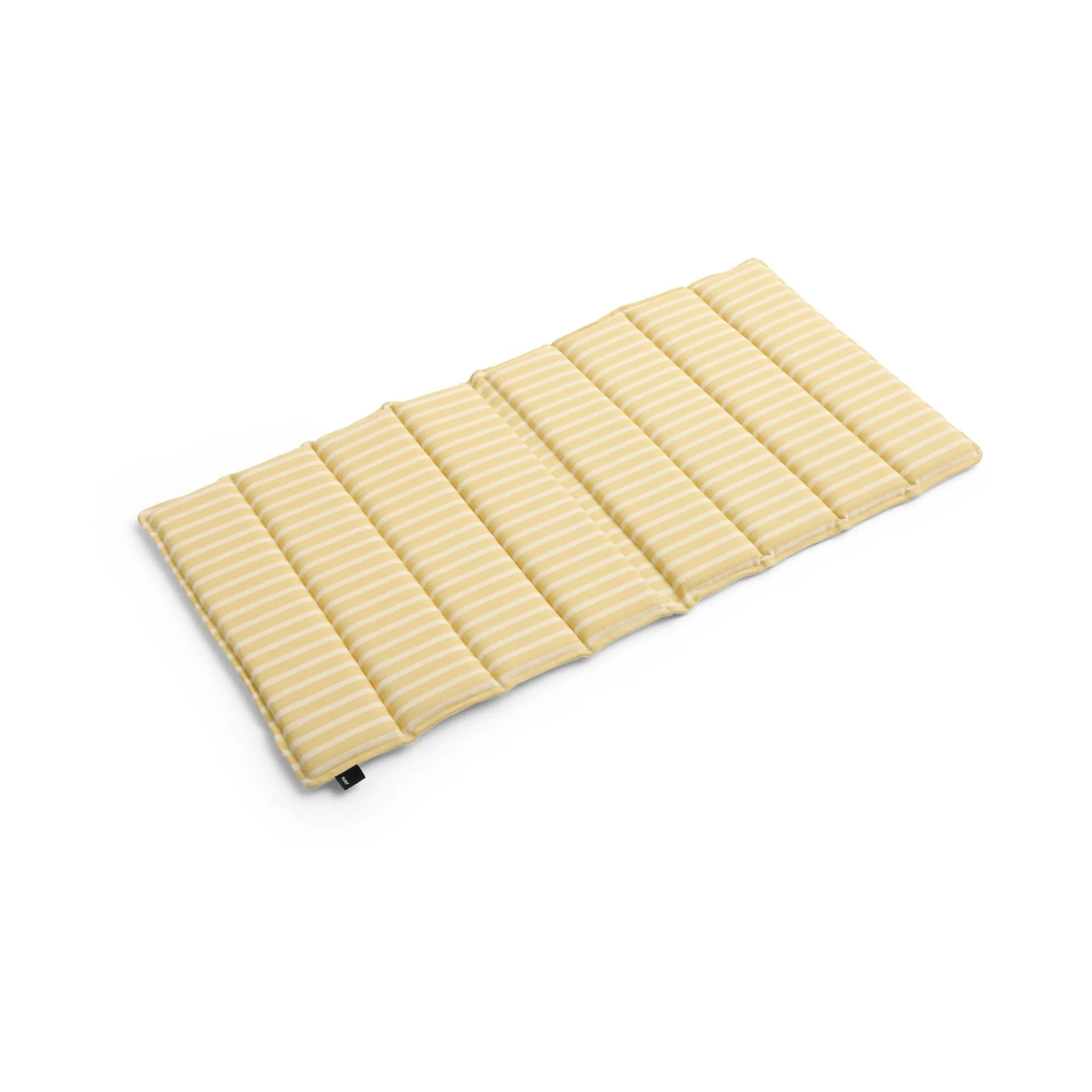 HAY Coussin d’assise Terrazza Folding Yellow bold stripe, cm