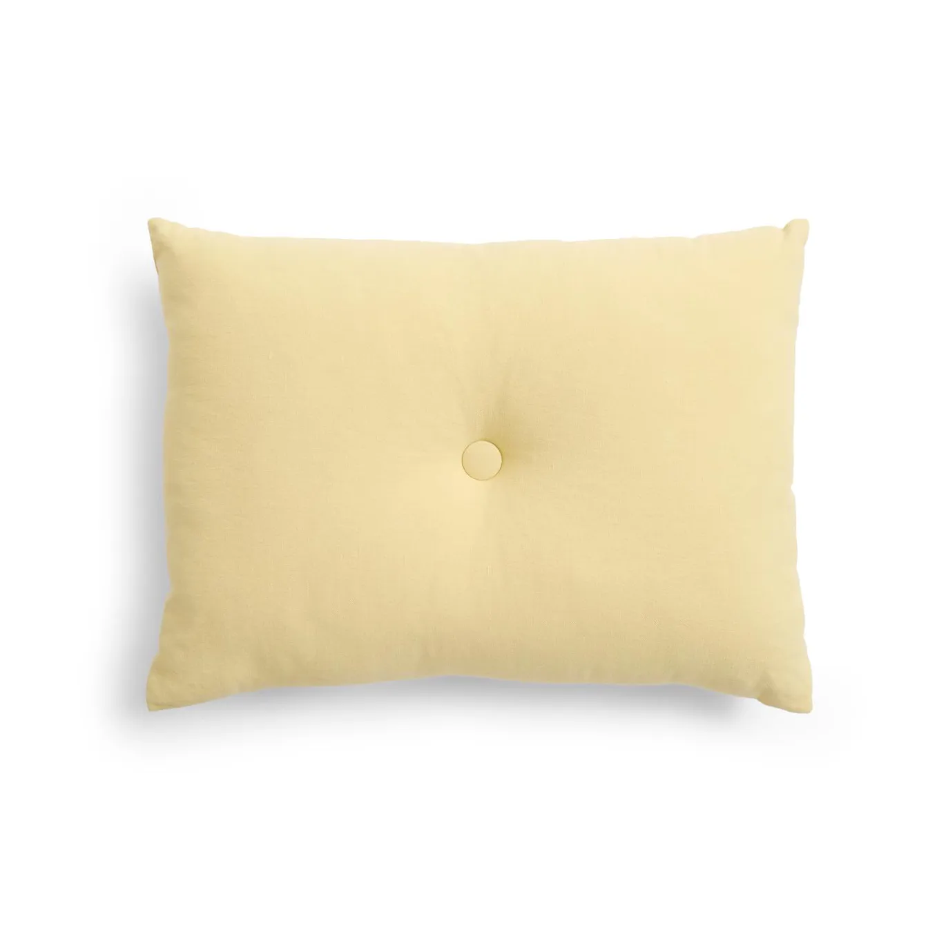 HAY Coussin Dot Linen cm Soft yellow