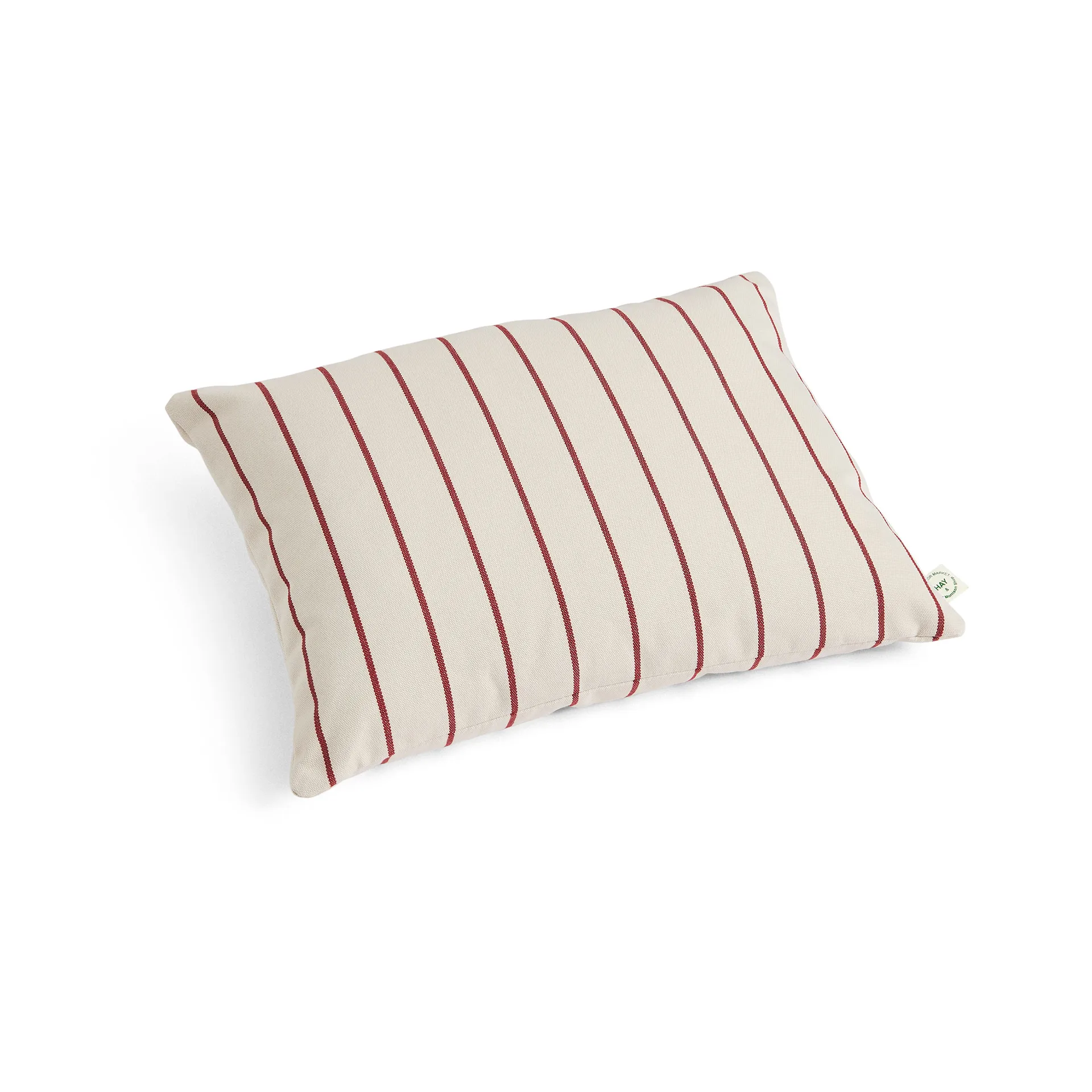 HAY Coussin Outdoor Market Beige-rouge, cm