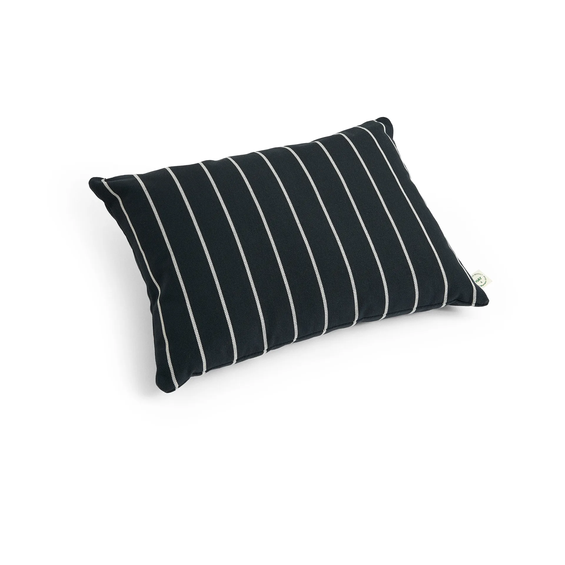HAY Coussin Outdoor Market Black-beige, cm