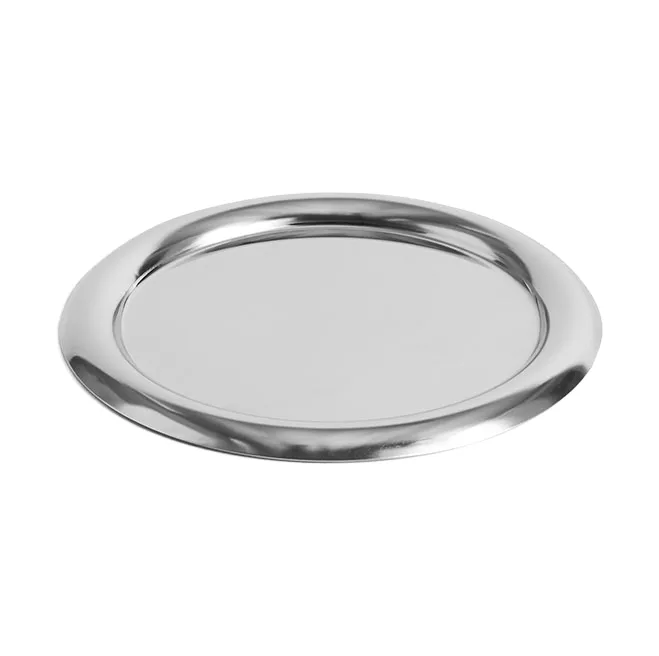 HAY Essential Steel serveringsfat Rostfritt st&aring;l, rund, small