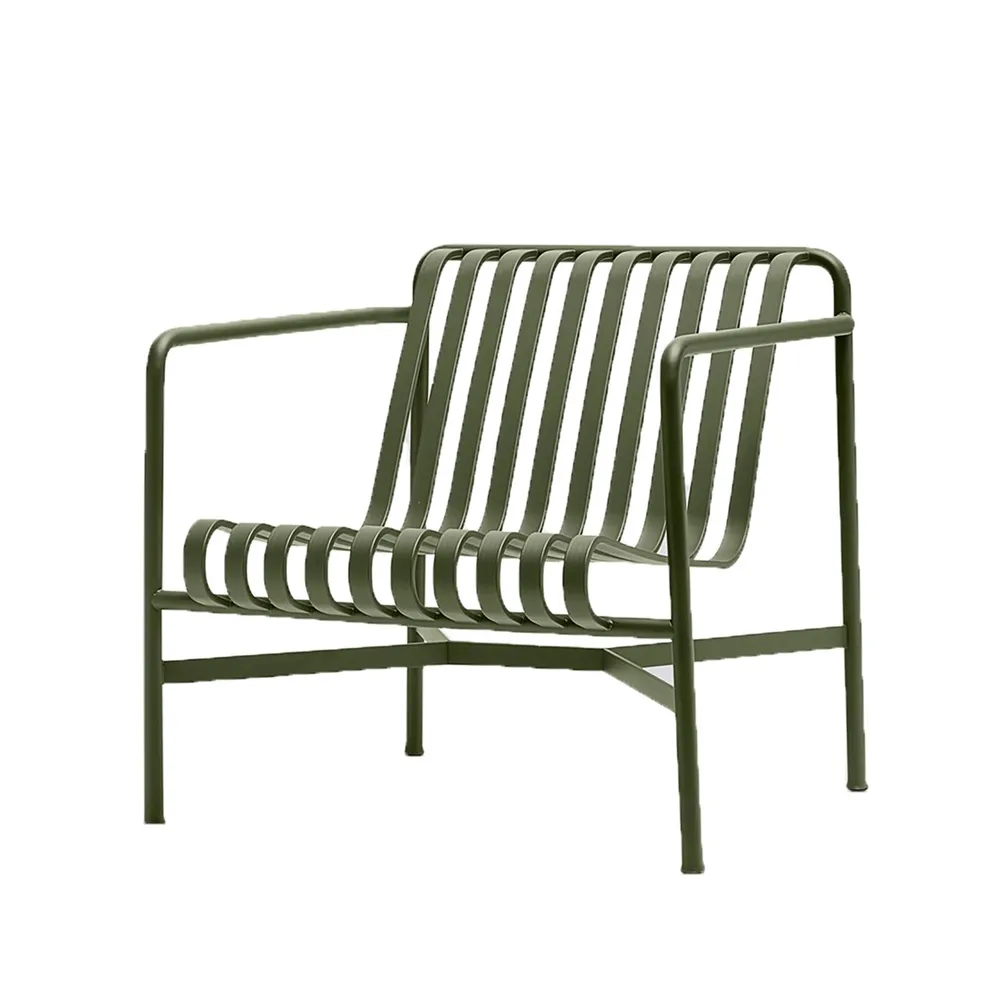 HAY Fauteuil Lounge Palissade Low Olive