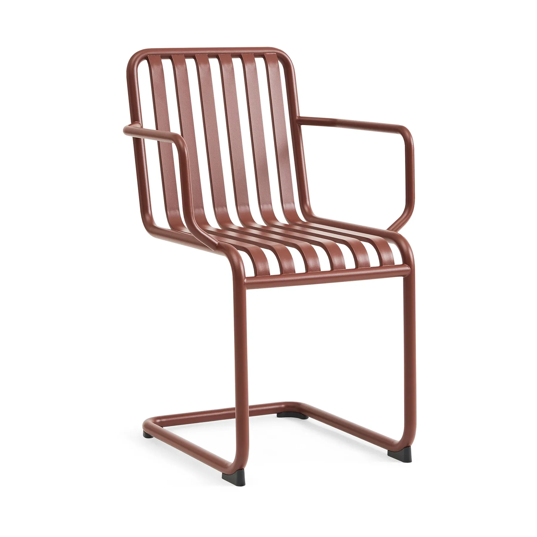 HAY Fauteuil Palissade Cantilever Iron red