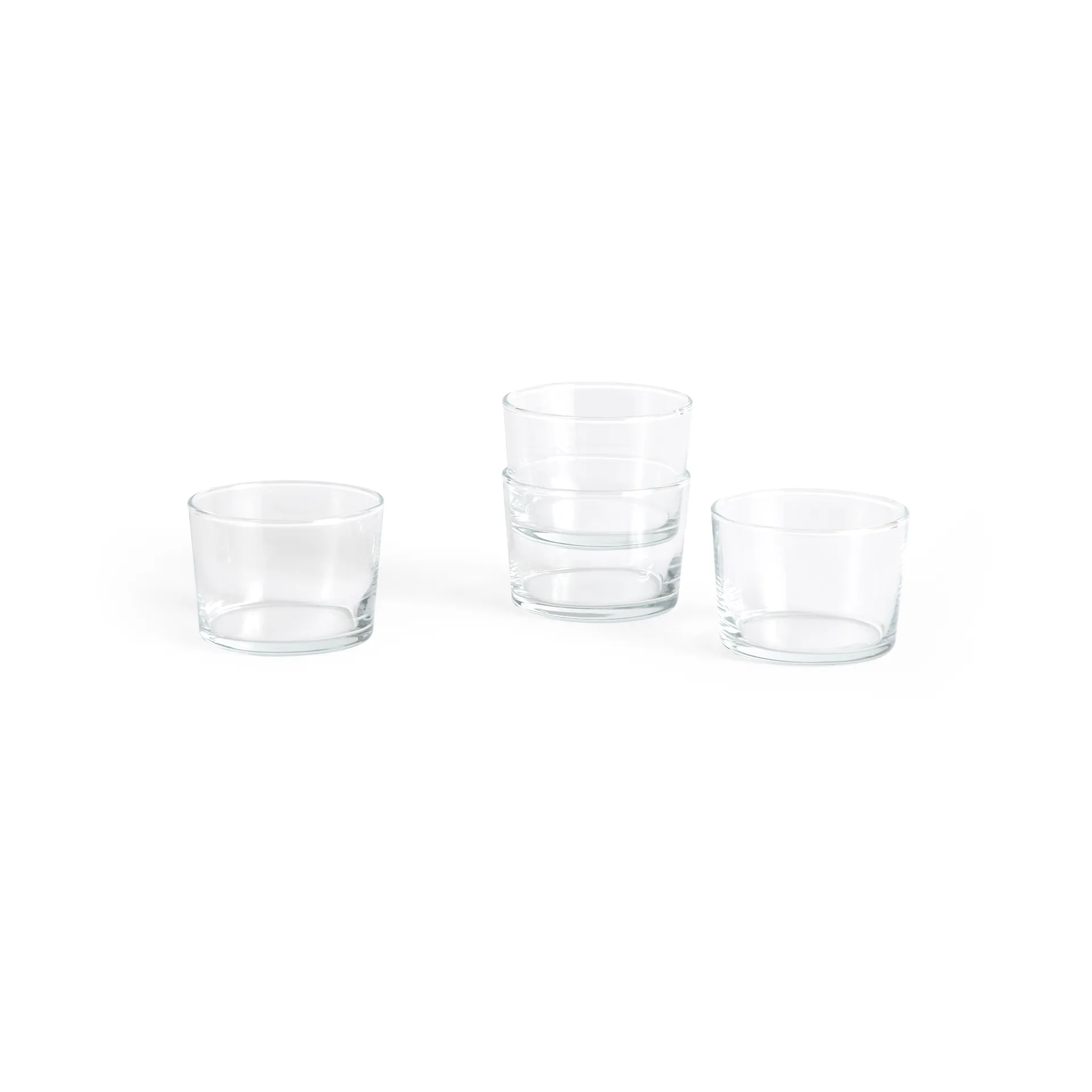 HAY Glas drikkeglas S 22 cl 4-pak Klar