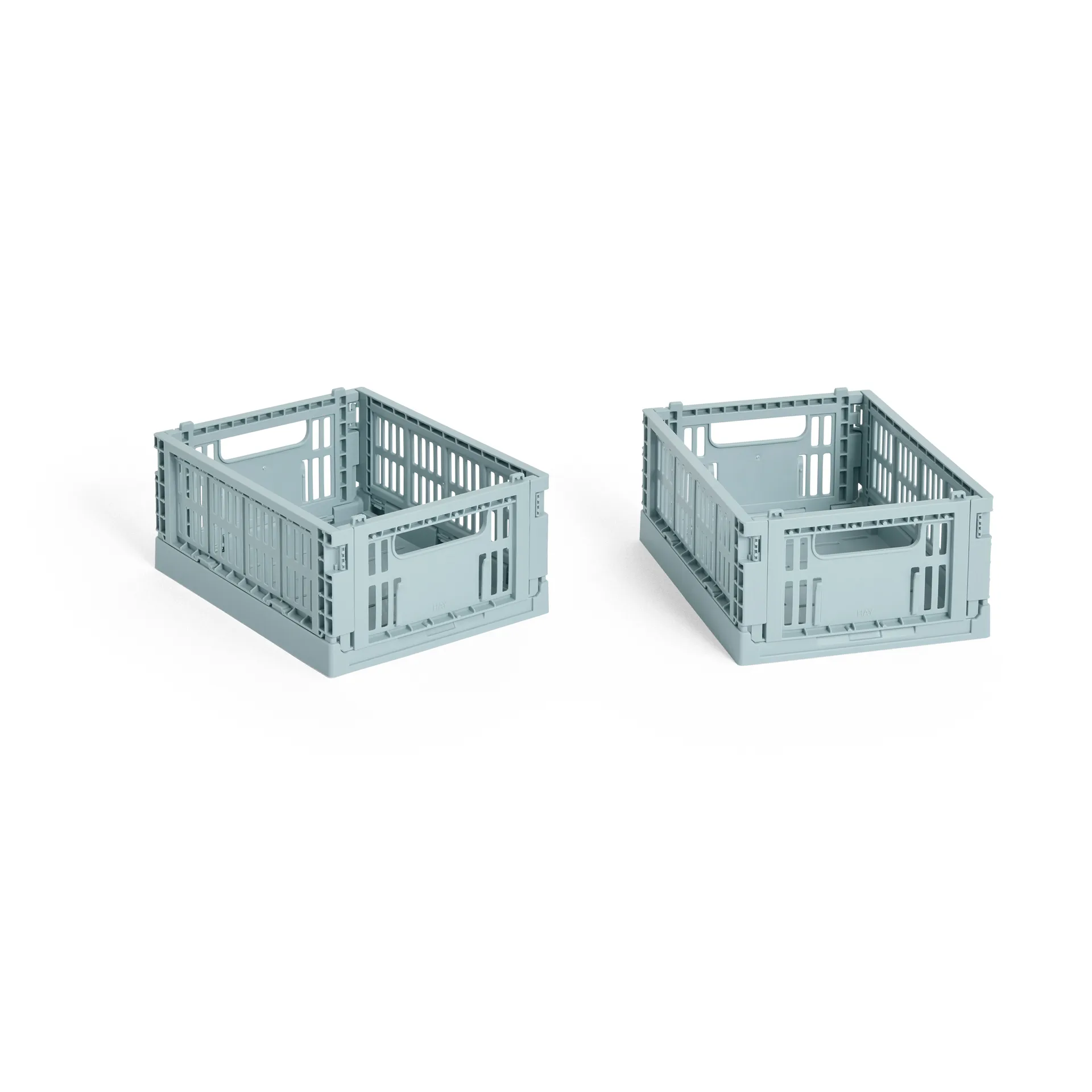HAY HAY Colour Crate Mini cm, lot de 2 Dusty blue