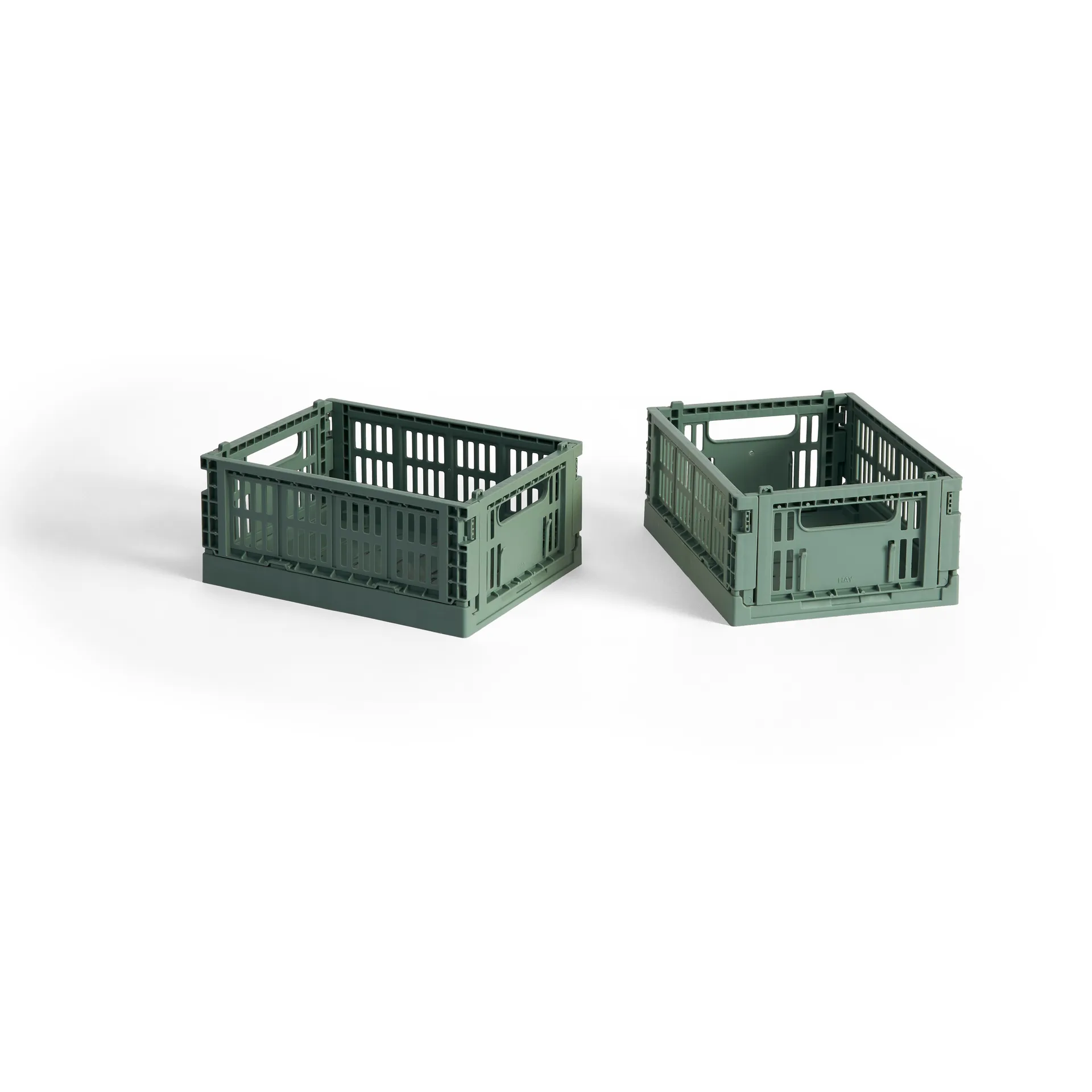 HAY HAY Colour Crate Mini cm, lot de 2 Sage green