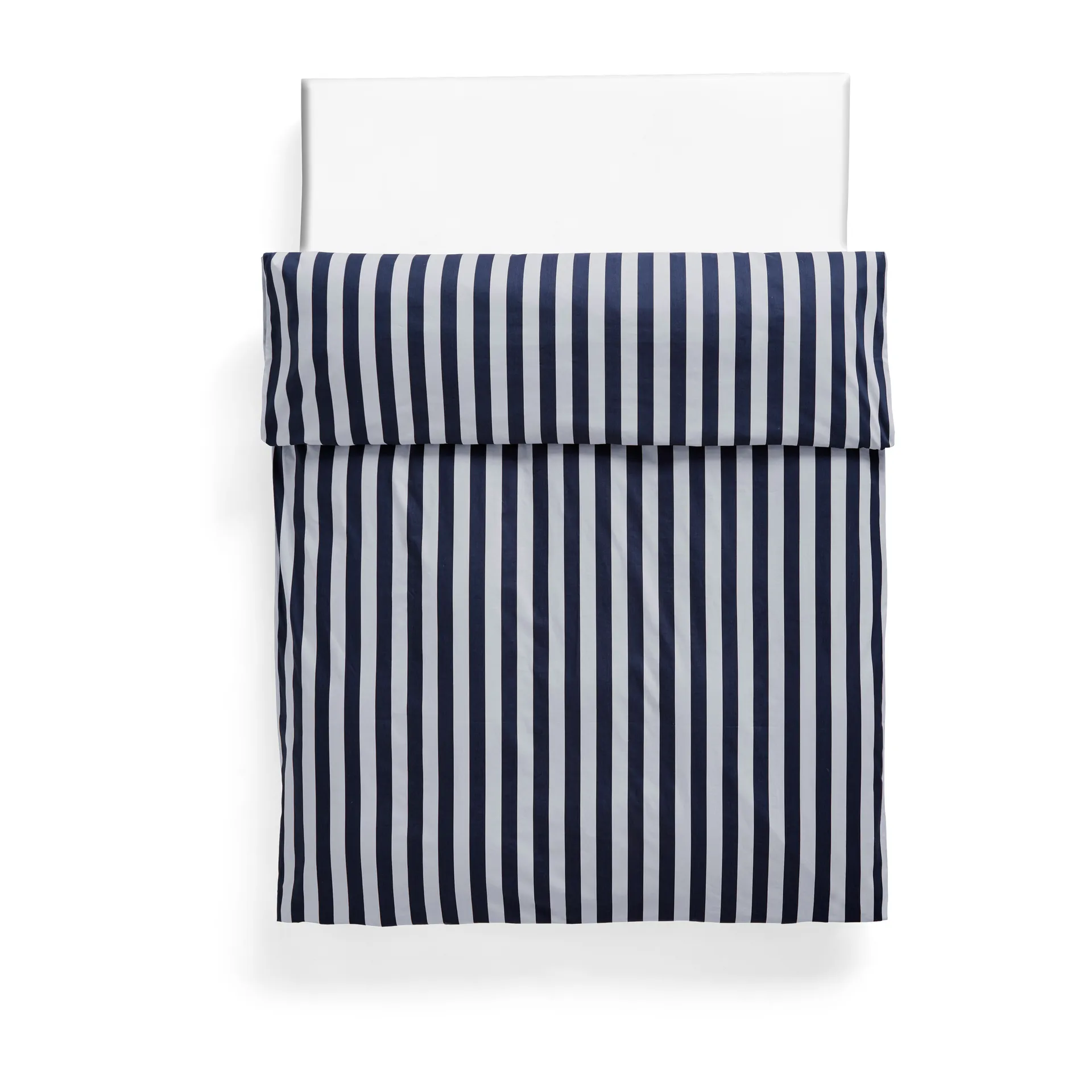 HAY Housse de couette Été cm Bleu nuit - gris clair