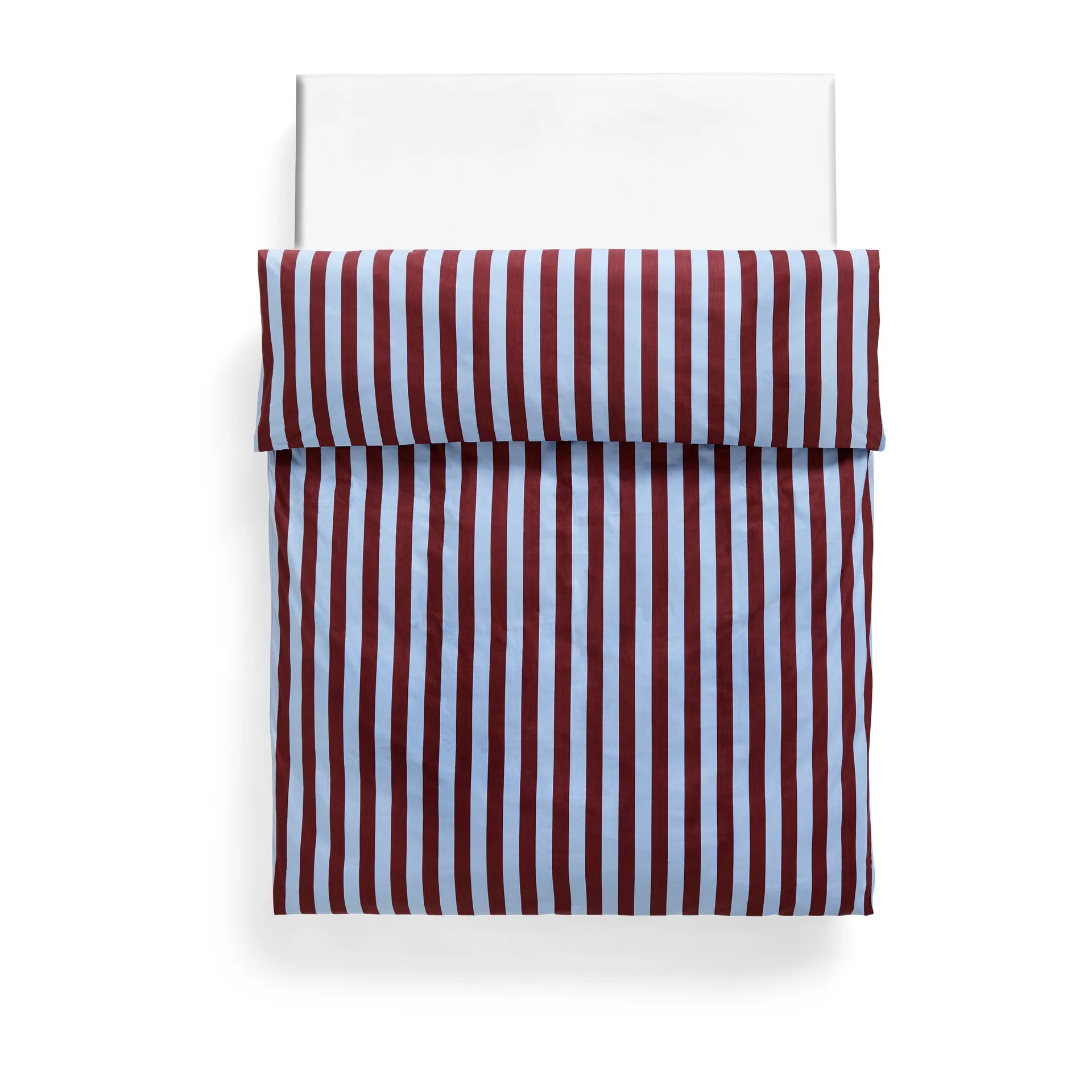 HAY Housse de couette Été cm Bordeaux - Bleu ciel — vue 3