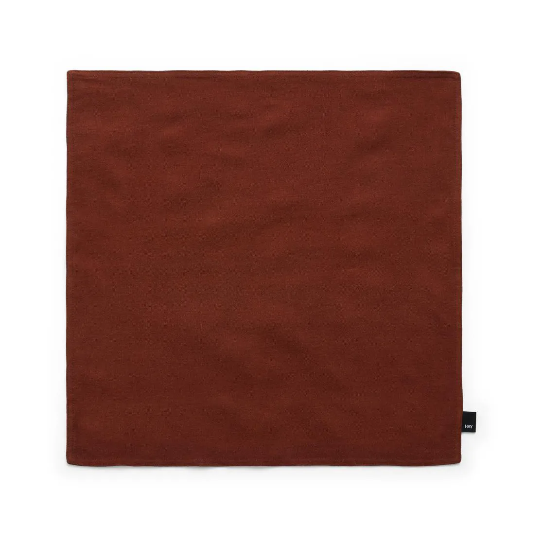 HAY Housse de coussin Linen cm Iron red