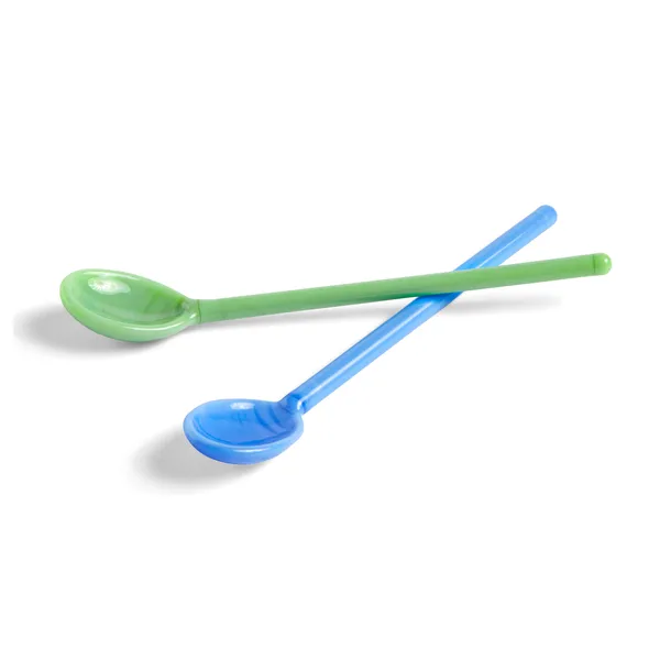 Mono glassked 2-pack, Sky blue