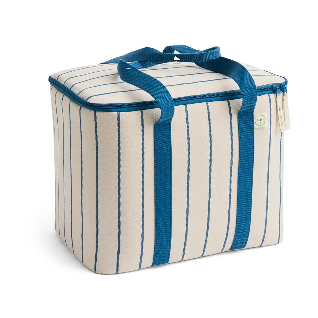 HAY Outdoor Market køletaske Blue-beige